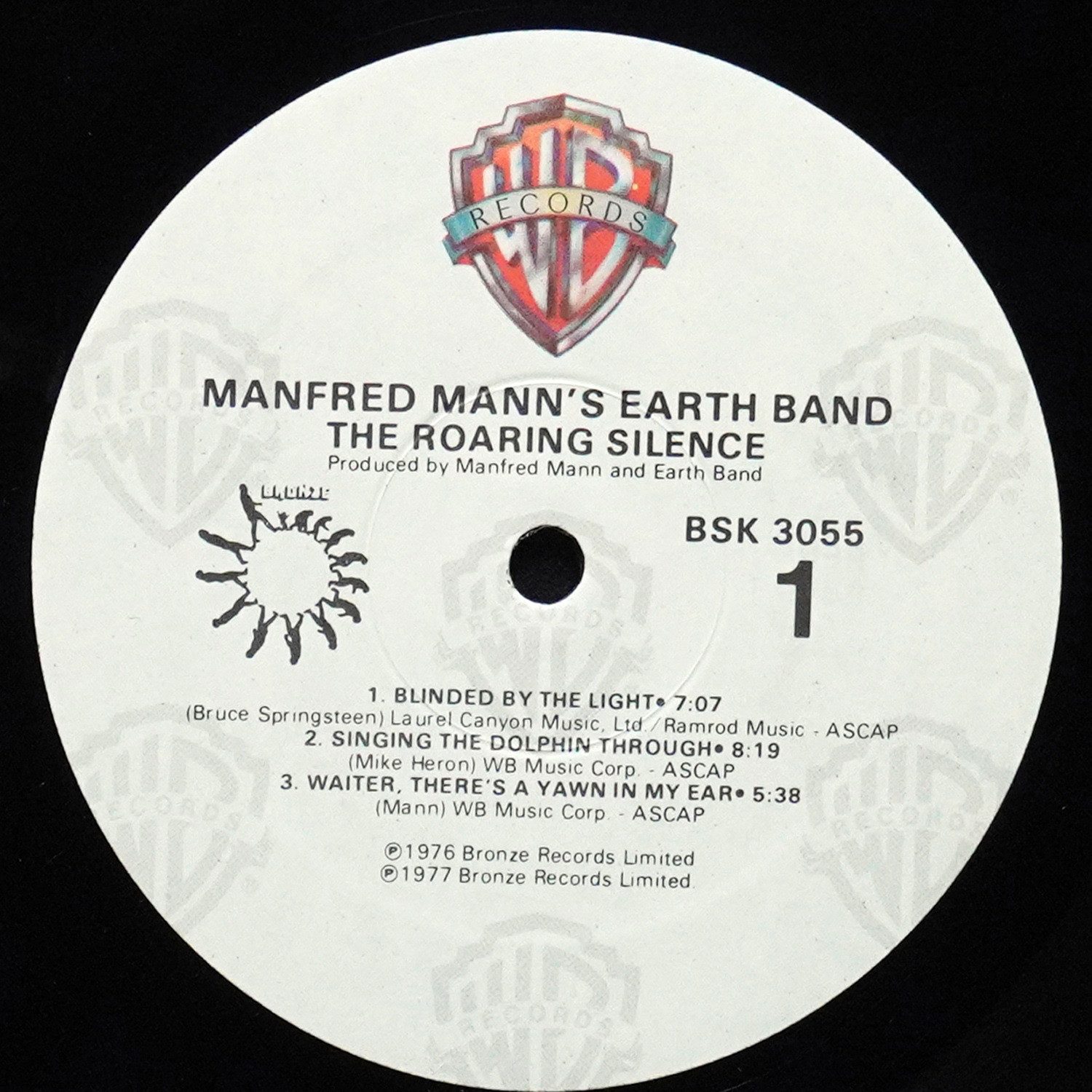 LP Manfred Mann's Earth Band — Roaring Silence фото 3