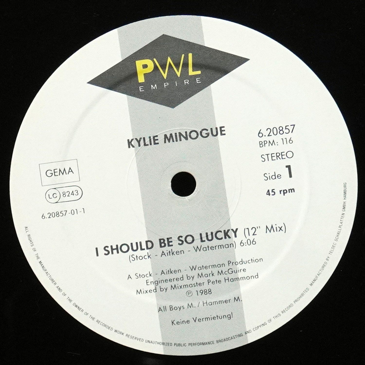 LP Kylie Minogue — I Should Be So Lucky (макси сингл) фото 2