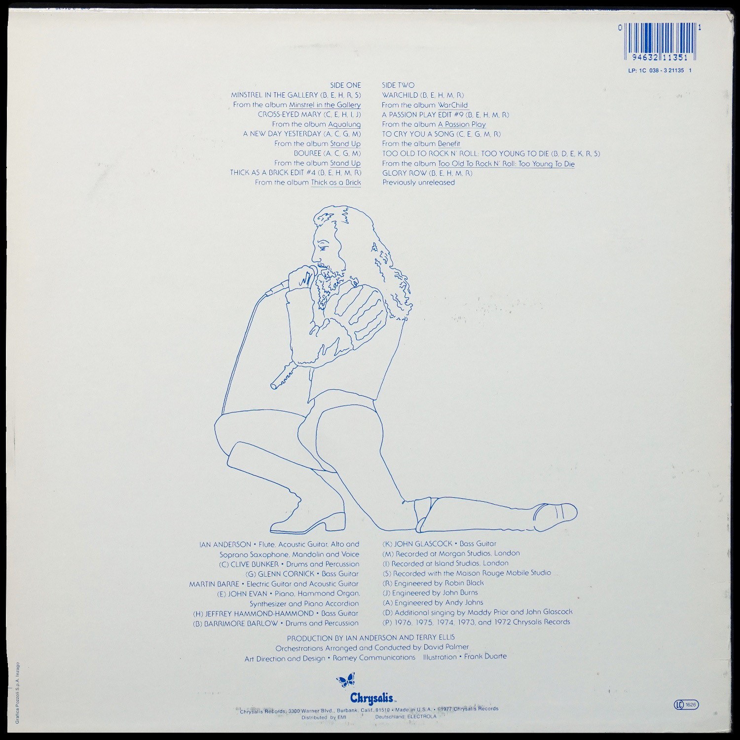 LP Jethro Tull — Repeat - The Best Of Jethro Tull Vol.II фото 2