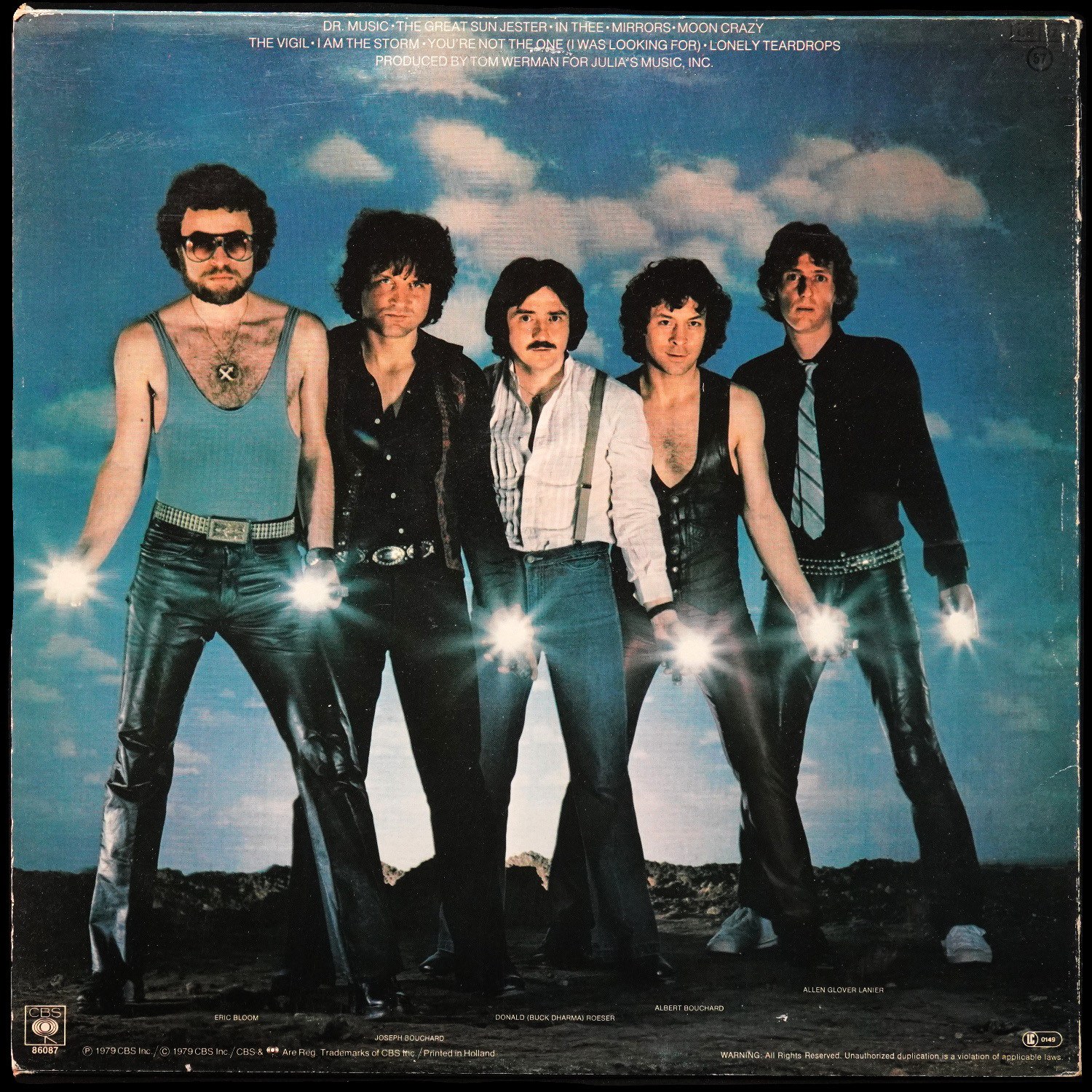 LP Blue Oyster Cult — Mirrors фото 2