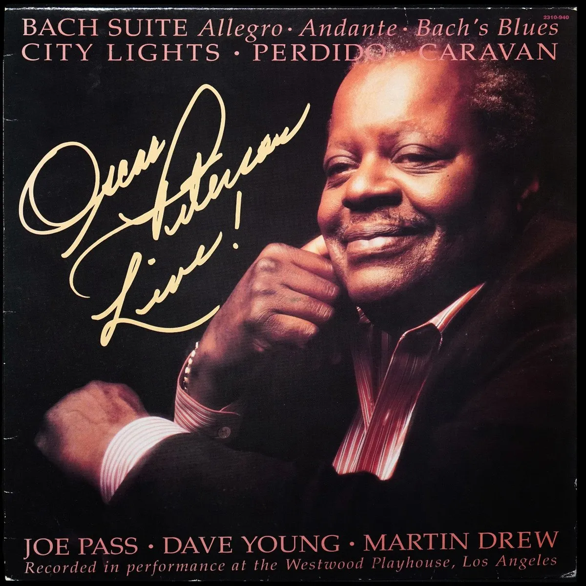 LP Oscar Peterson — Live! фото