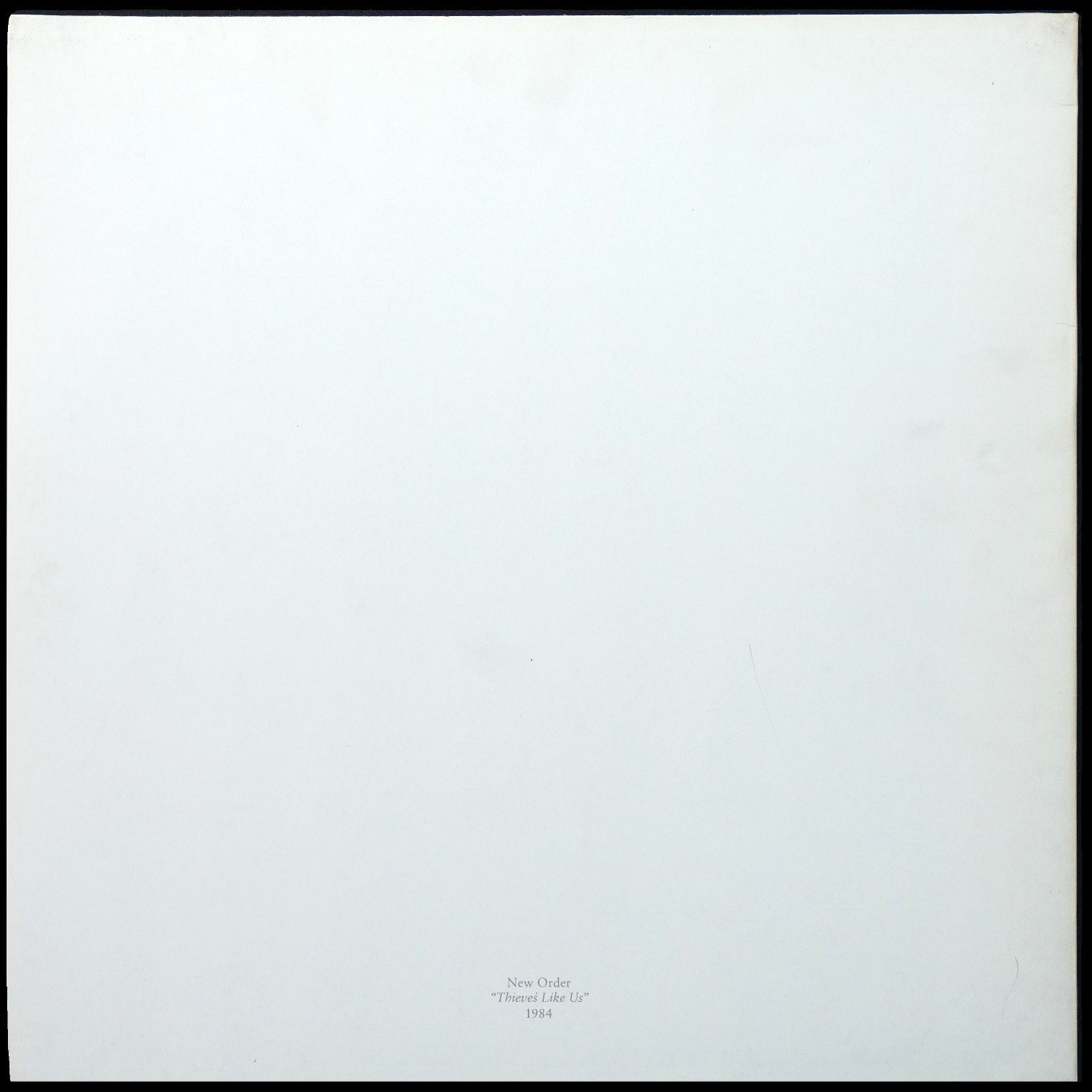 LP New Order — Thieves Like Us (макси сингл) фото 2