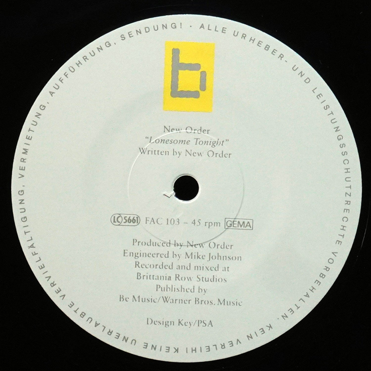 LP New Order — Thieves Like Us (макси сингл) фото 3