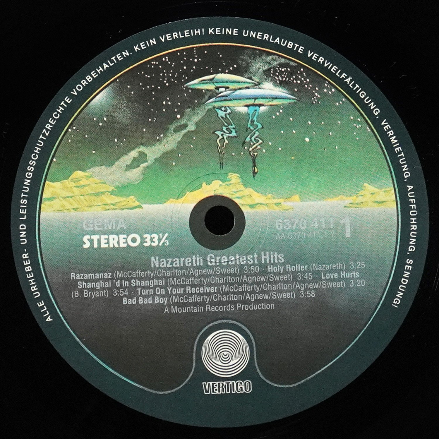 LP Nazareth — Greatest Hits фото 2