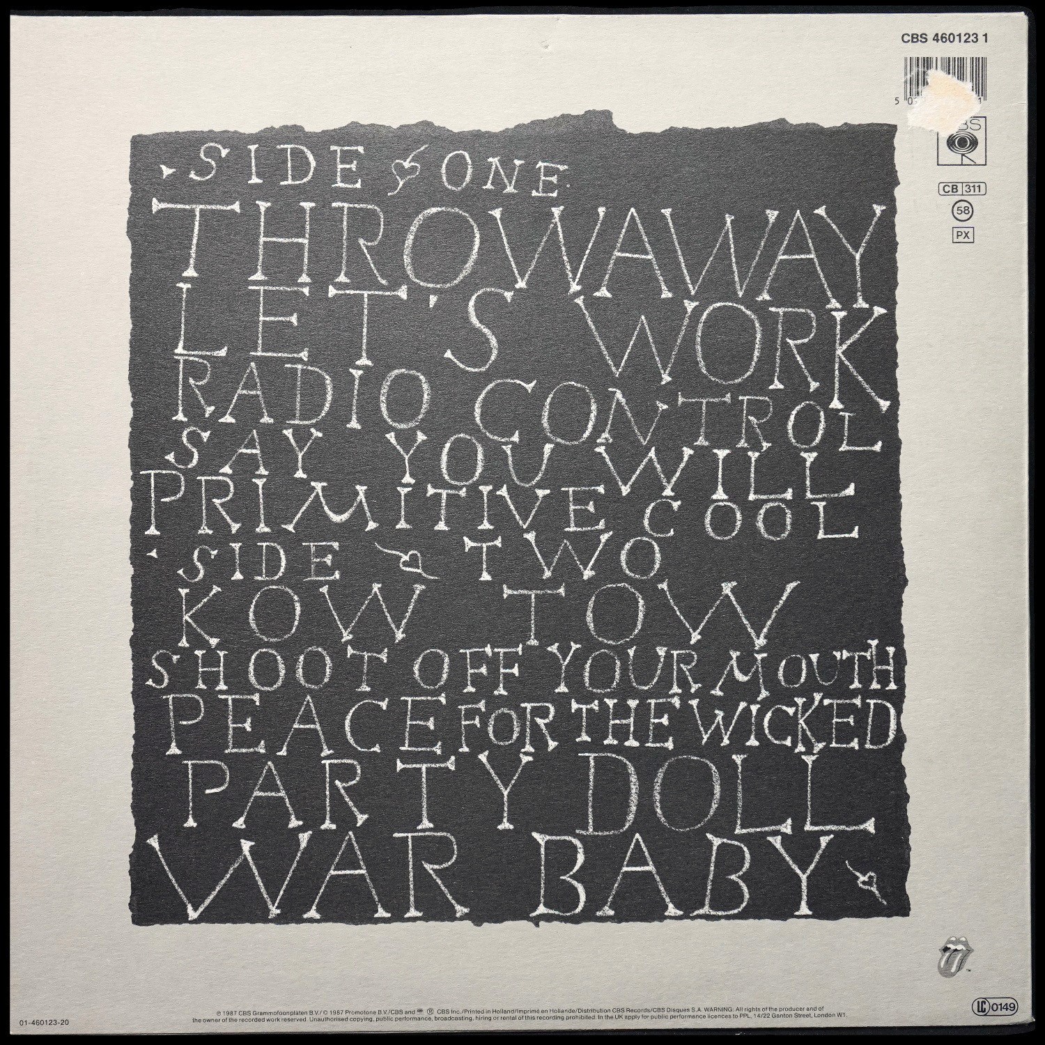 LP Mick Jagger — Primitive Cool фото 2