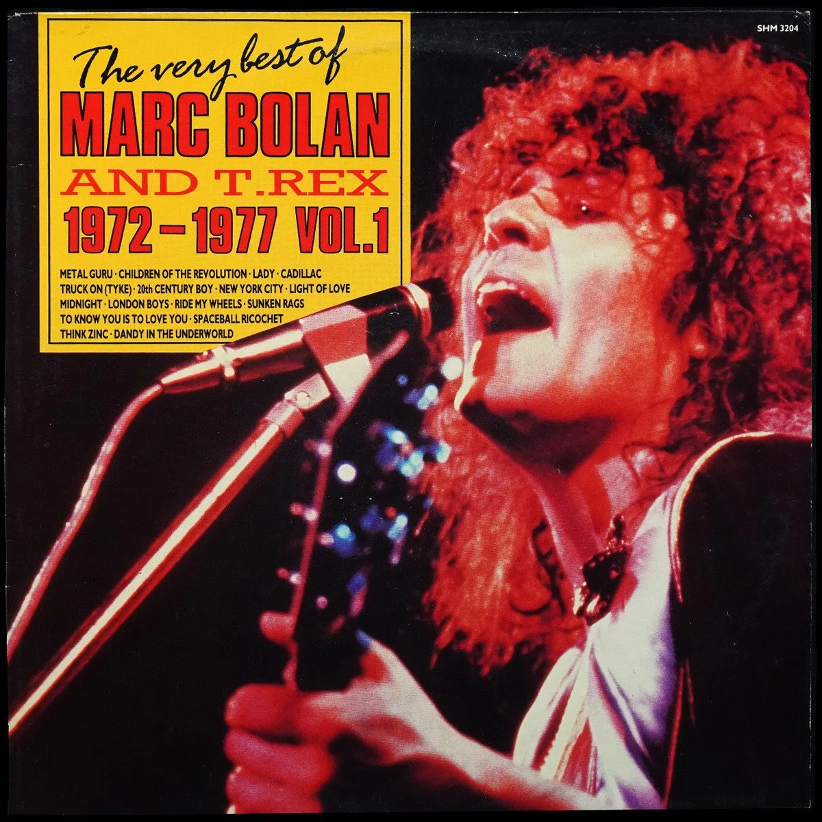 LP Marc Bolan — Very Best Of Marc Bolan And T.Rex (1972-1977) Vol 1 фото