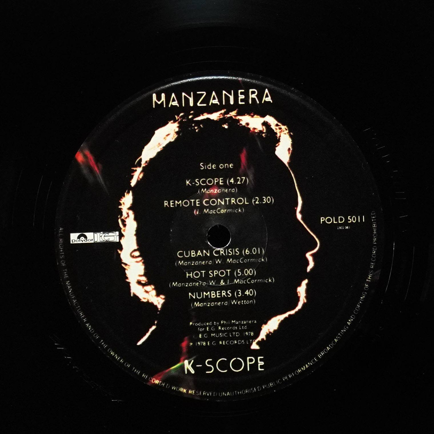 LP Phil Manzanera — K-Scope фото 3
