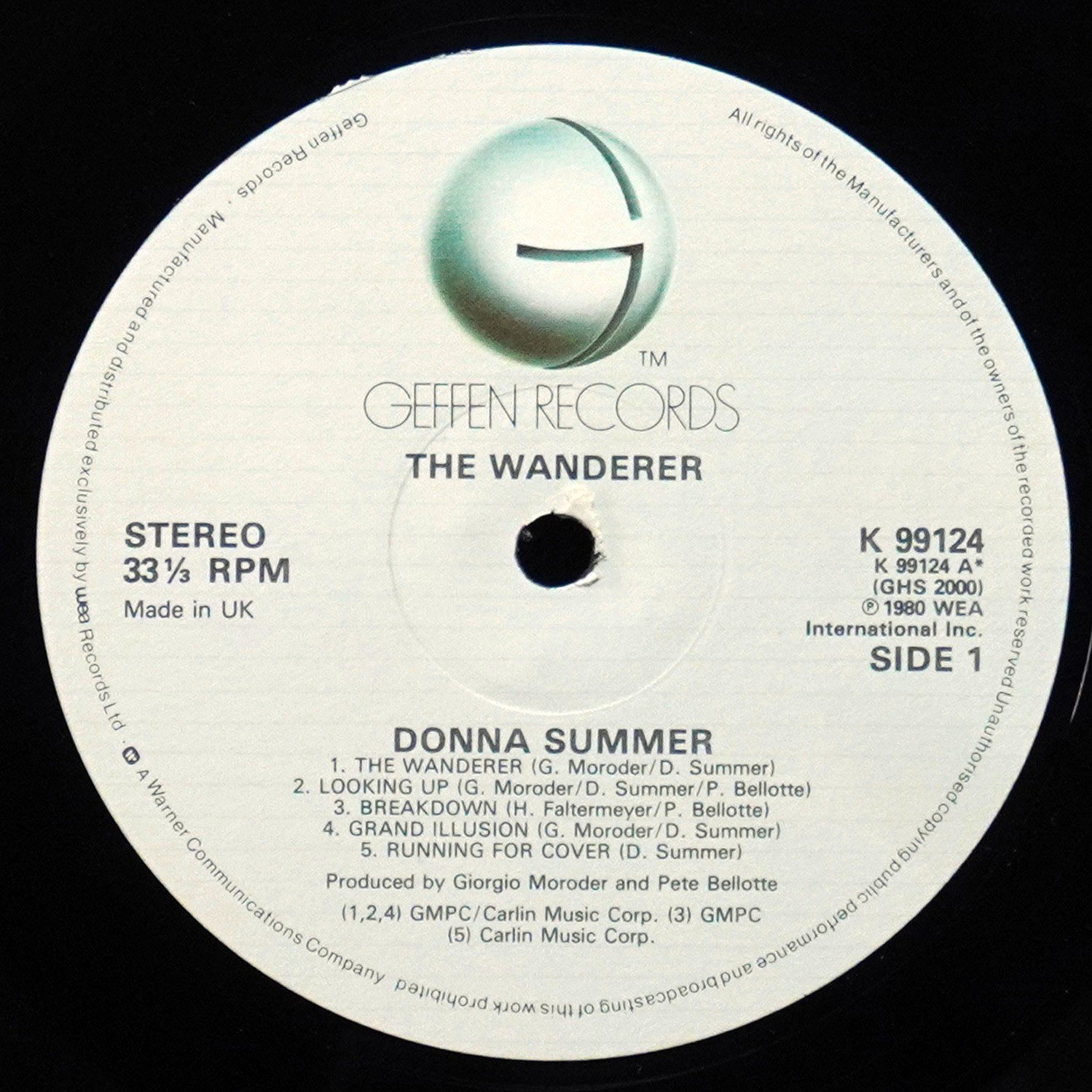LP Donna Summer — Wanderer фото 2
