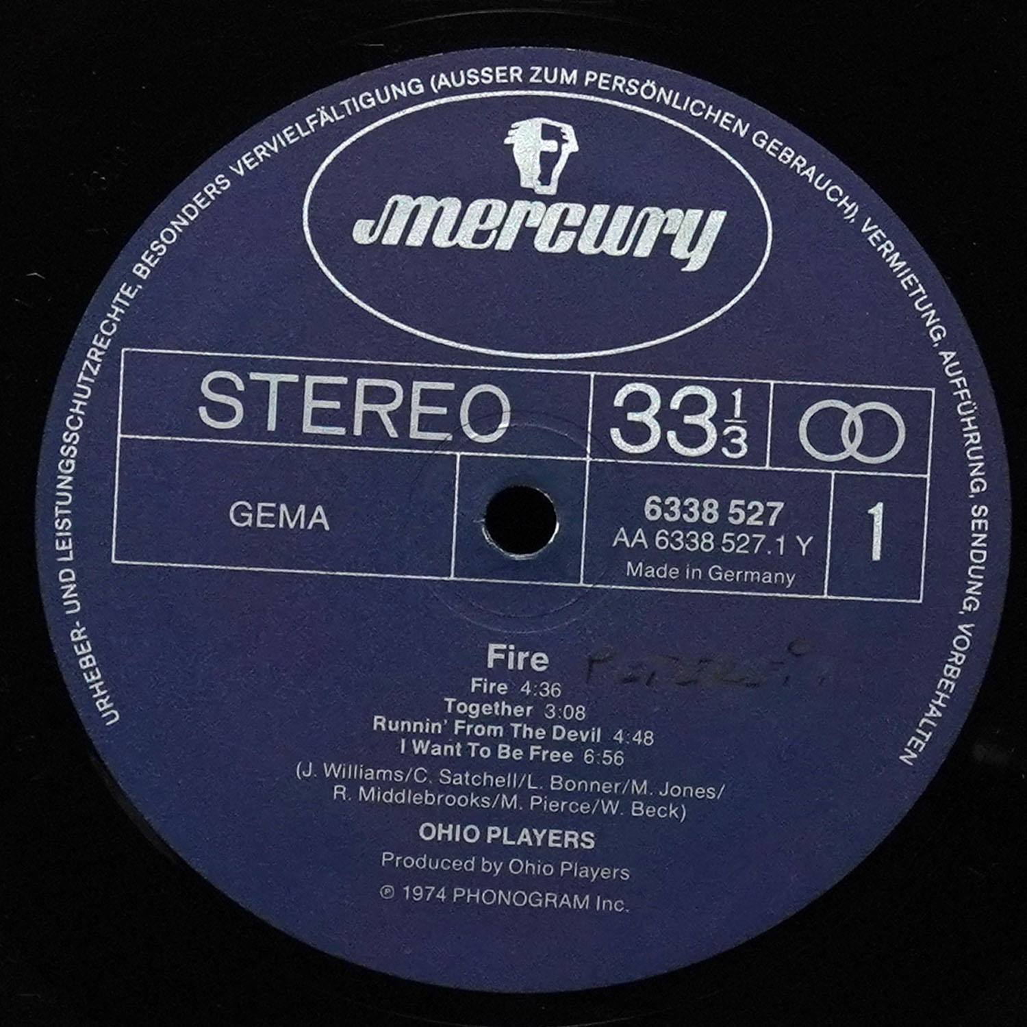 LP Ohio Players — Fire фото 3