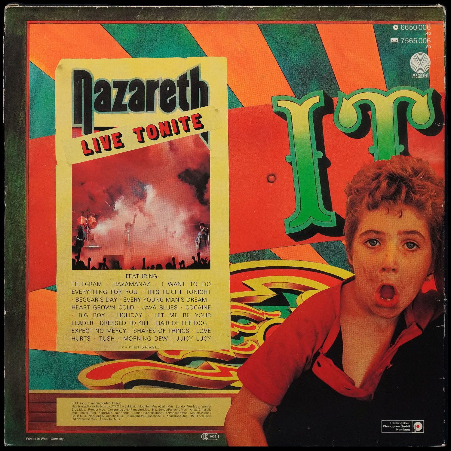 LP Nazareth — 'Snaz (2LP) фото 2