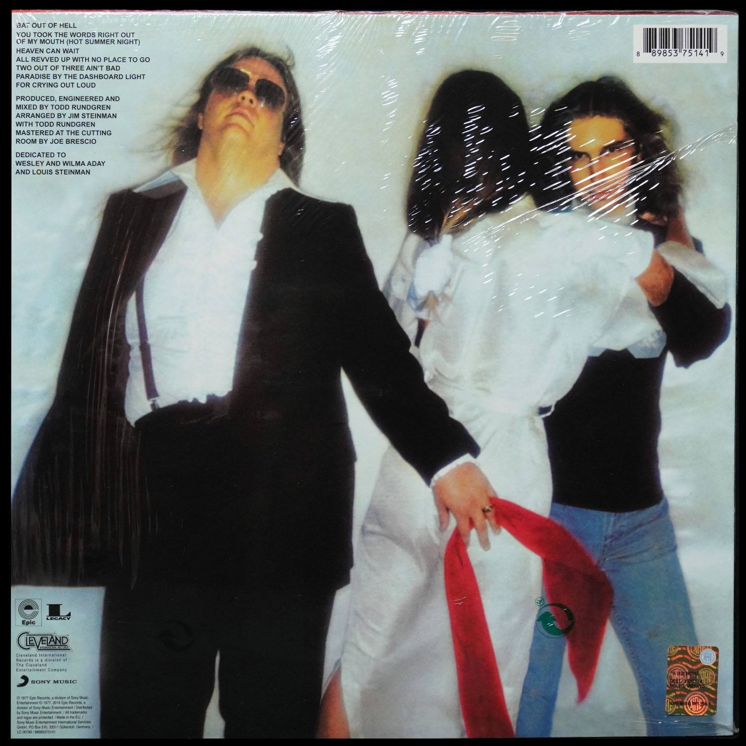 LP Meat Loaf — Bat Out Of Hell фото 2