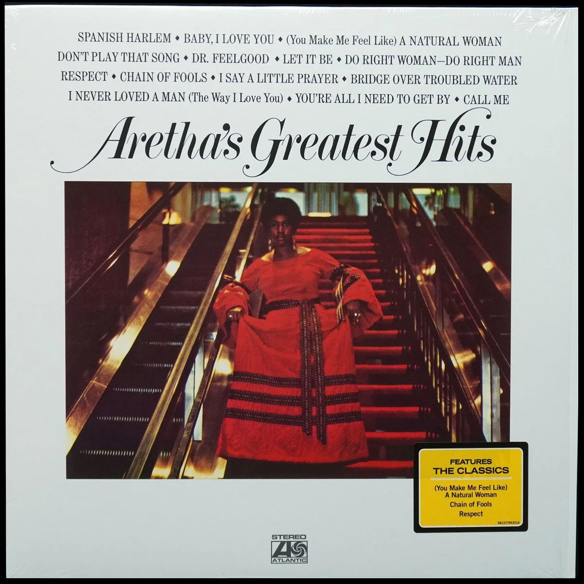 LP Aretha Franklin — Aretha's Greatest Hits фото