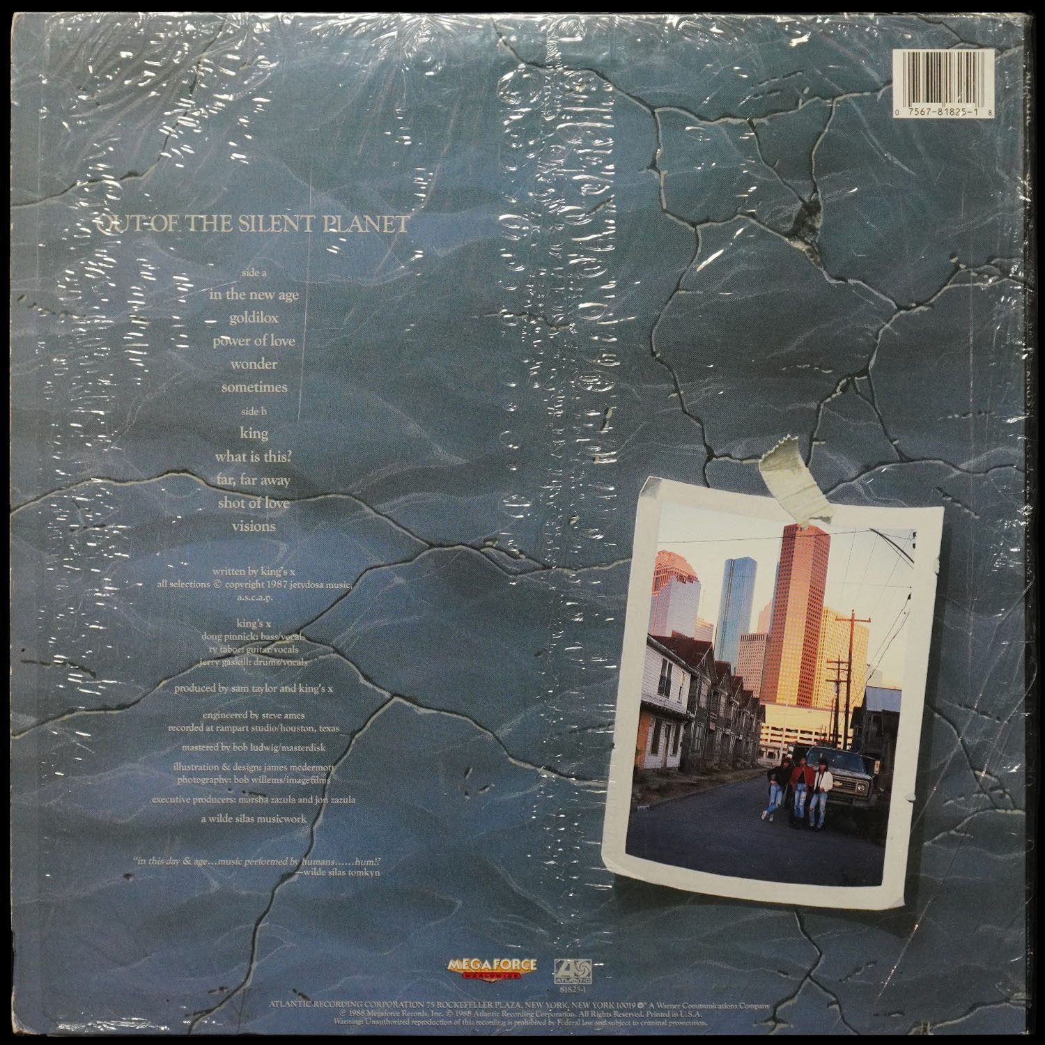 LP King's X — Out Of The Silent Planet фото 2