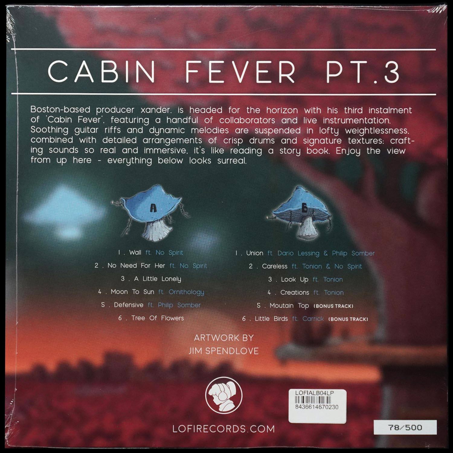 LP Xander — Cabin Fever Pt. 3 (цветной винил) фото 2