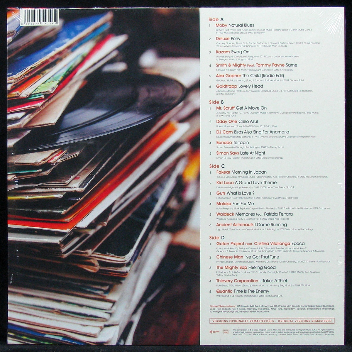 LP V/A — Trip Hop Vibes Vol.1 (2LP) фото 2