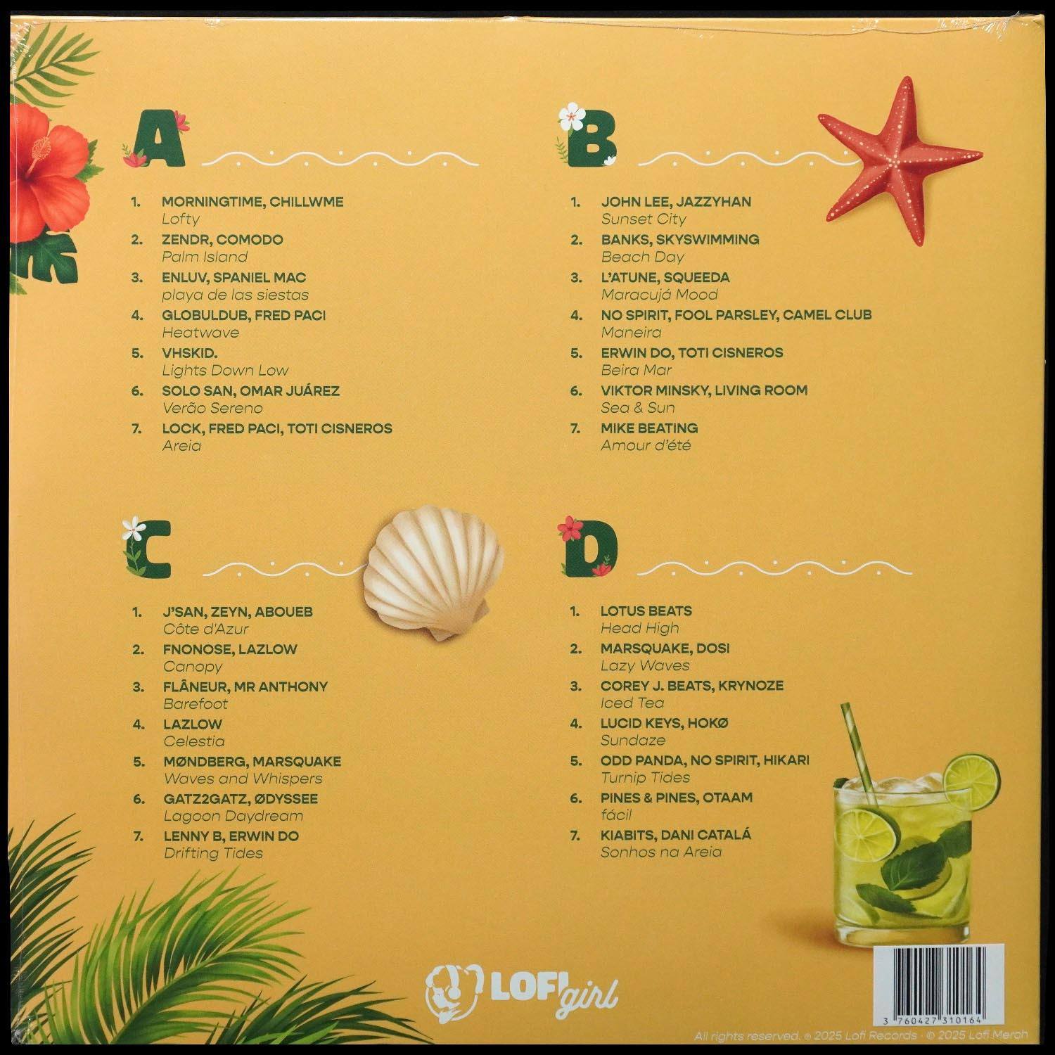 LP V/A — Summer in Rio (2LP,  цветной винил) фото 2