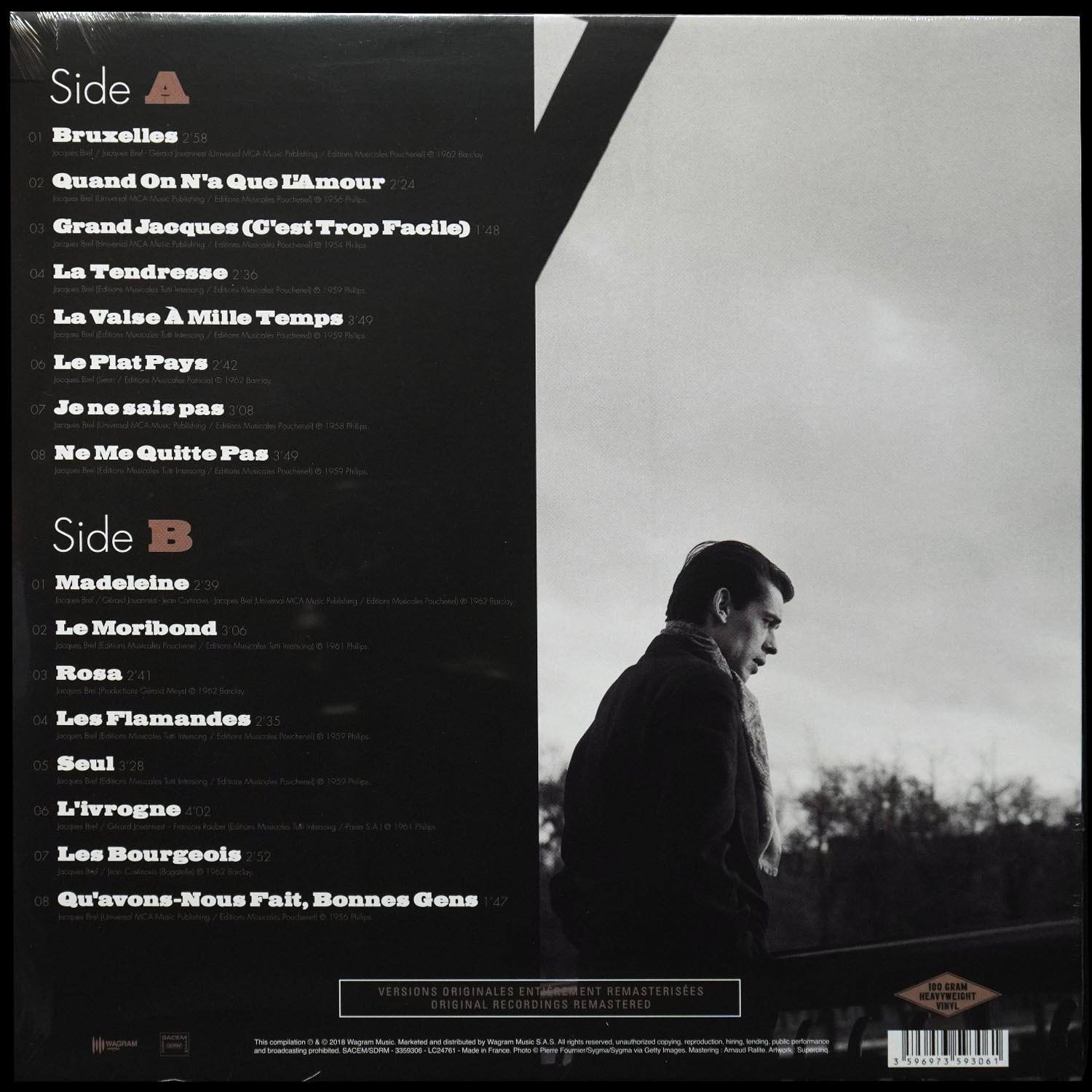 LP Jacques Brel — Le Grand фото 2