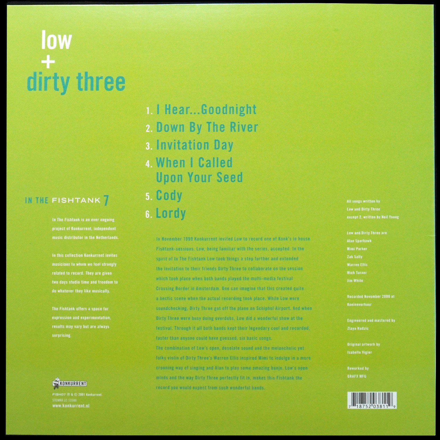 LP Low — In The Fishtank 7 (EP (мини-альбом)) фото 2