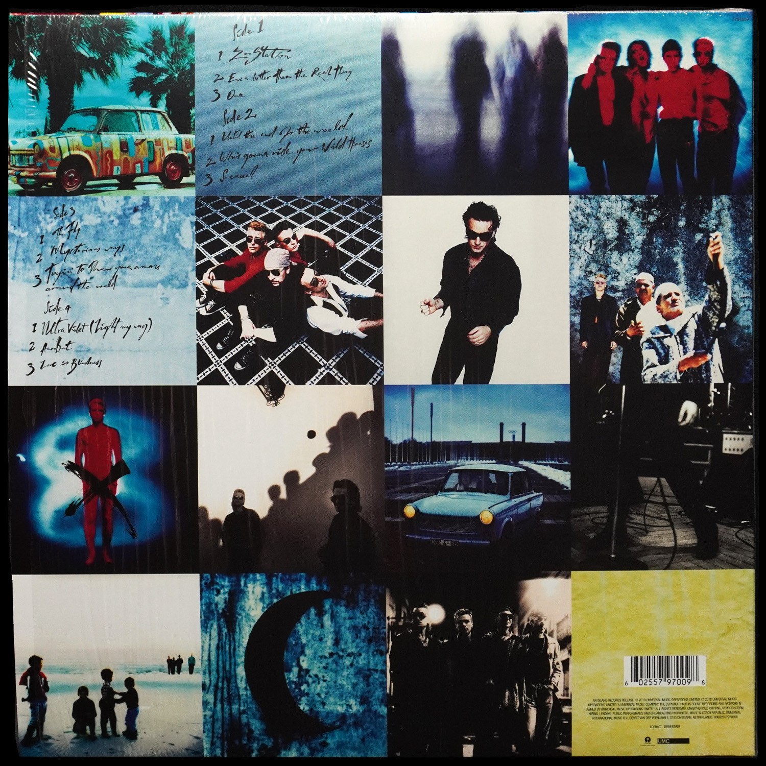 LP U2 — Achtung Baby (2LP) фото 2