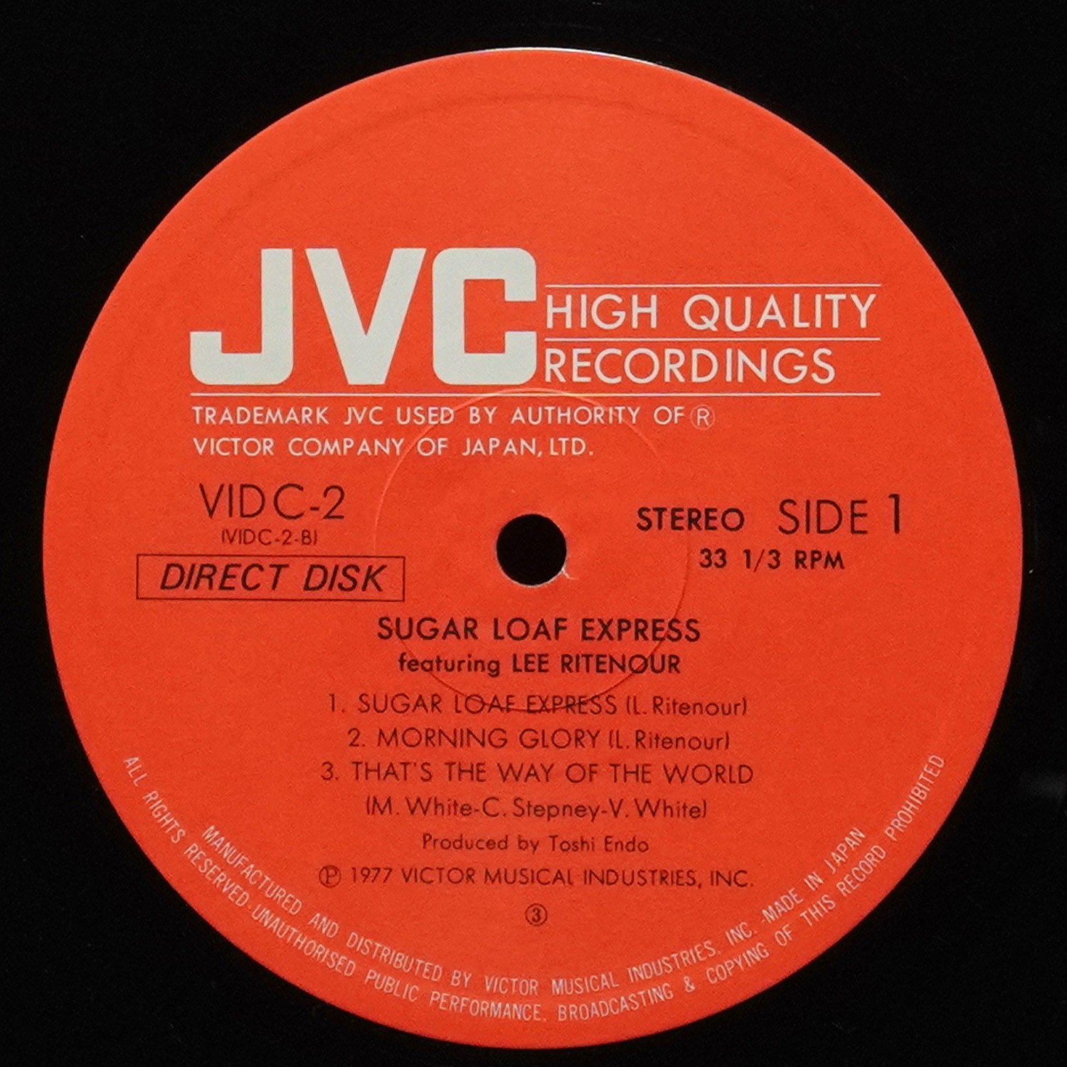 LP Sugar Loaf Express — Sugar Loaf Express Featuring Lee Ritenour (+ obi) фото 3