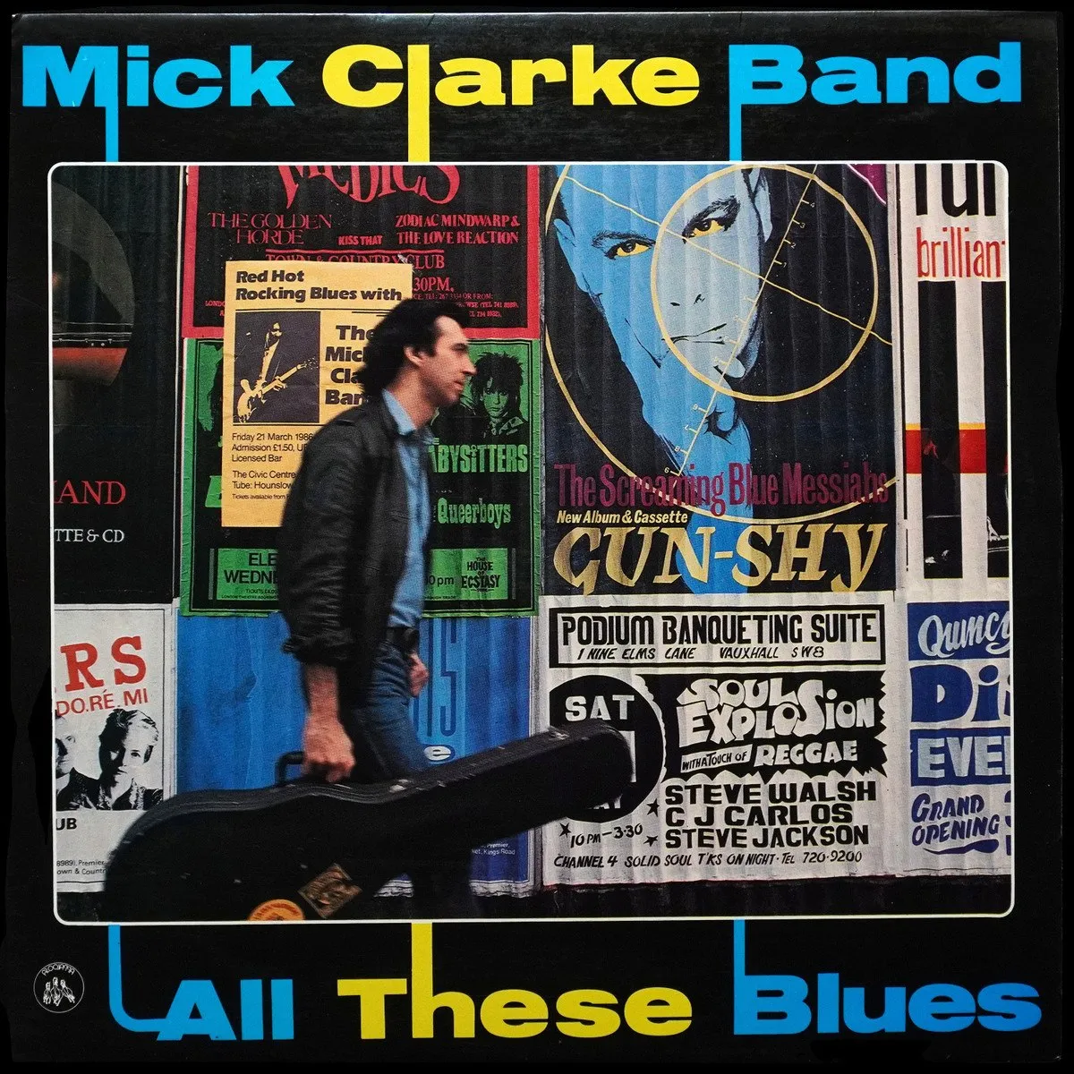 LP Mick Clarke Band — All These Blues фото