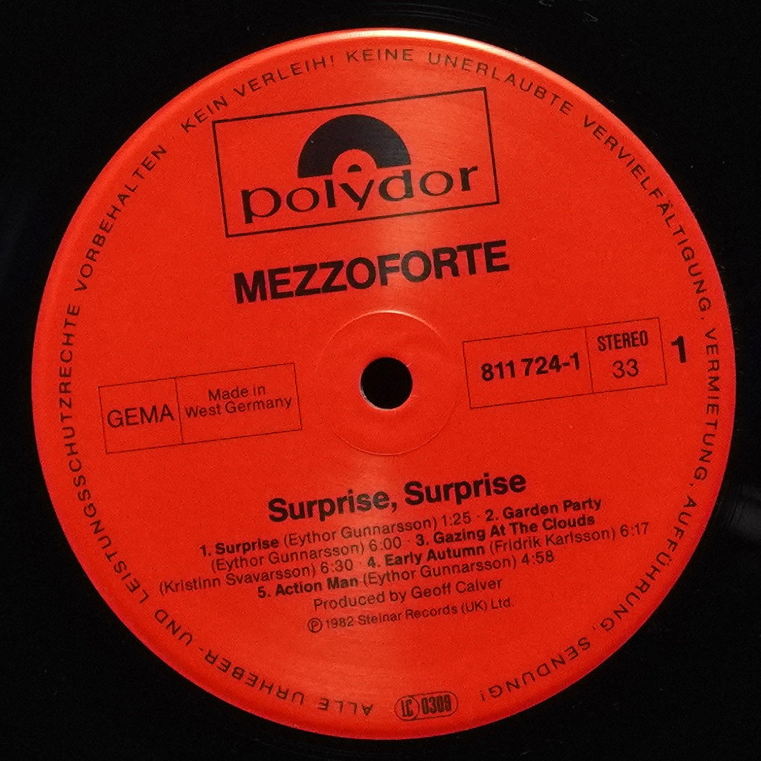 LP Mezzoforte — Surprise Surprise фото 2