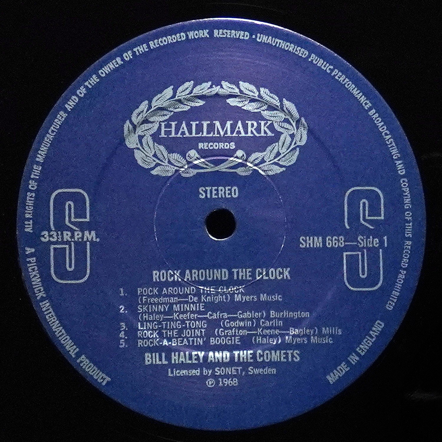 LP Bill Haley And His Comets — Rock Around The Clock фото 2