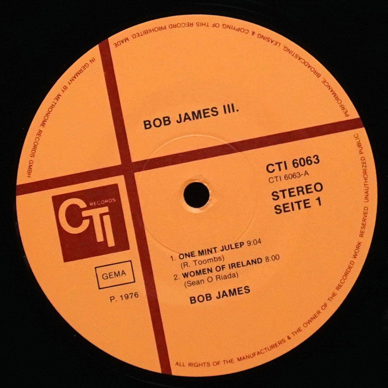 LP Bob James — Three фото 3