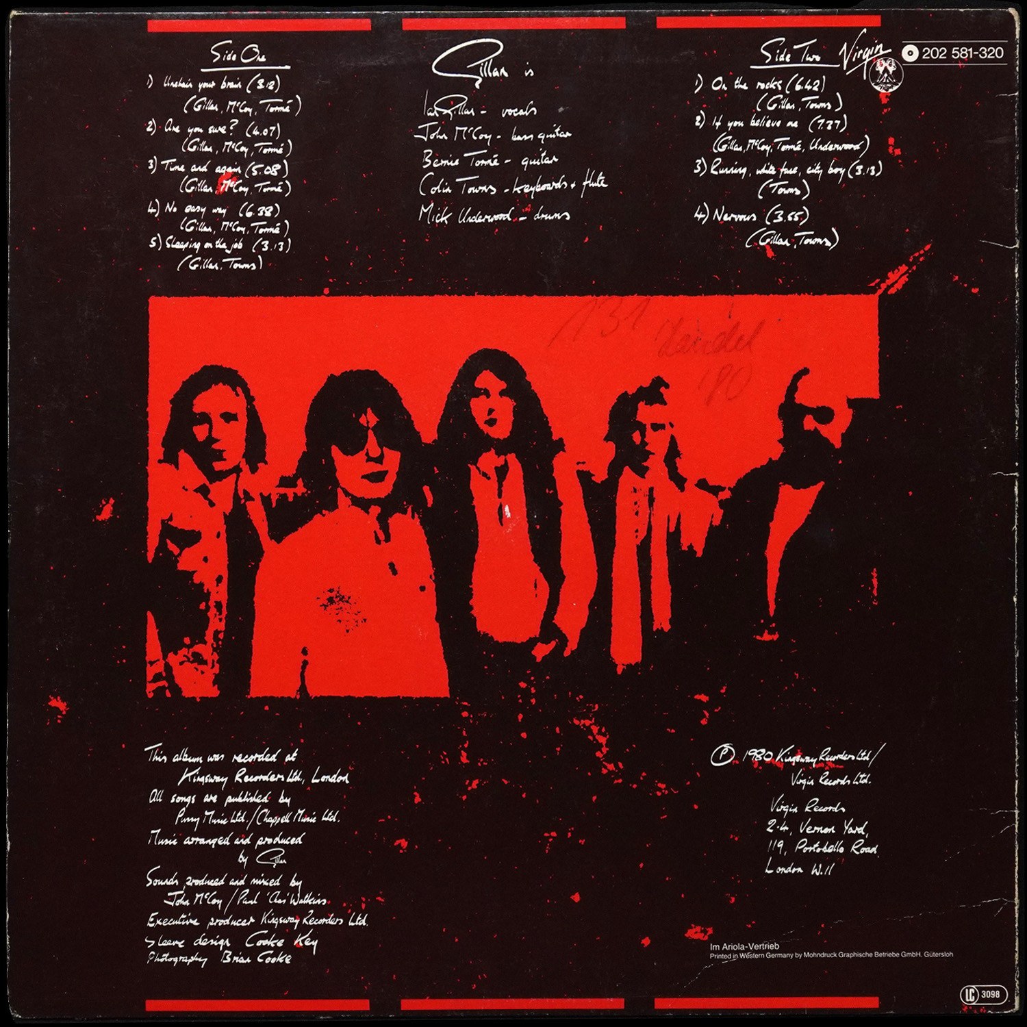 LP Gillan — Glory Road фото 2