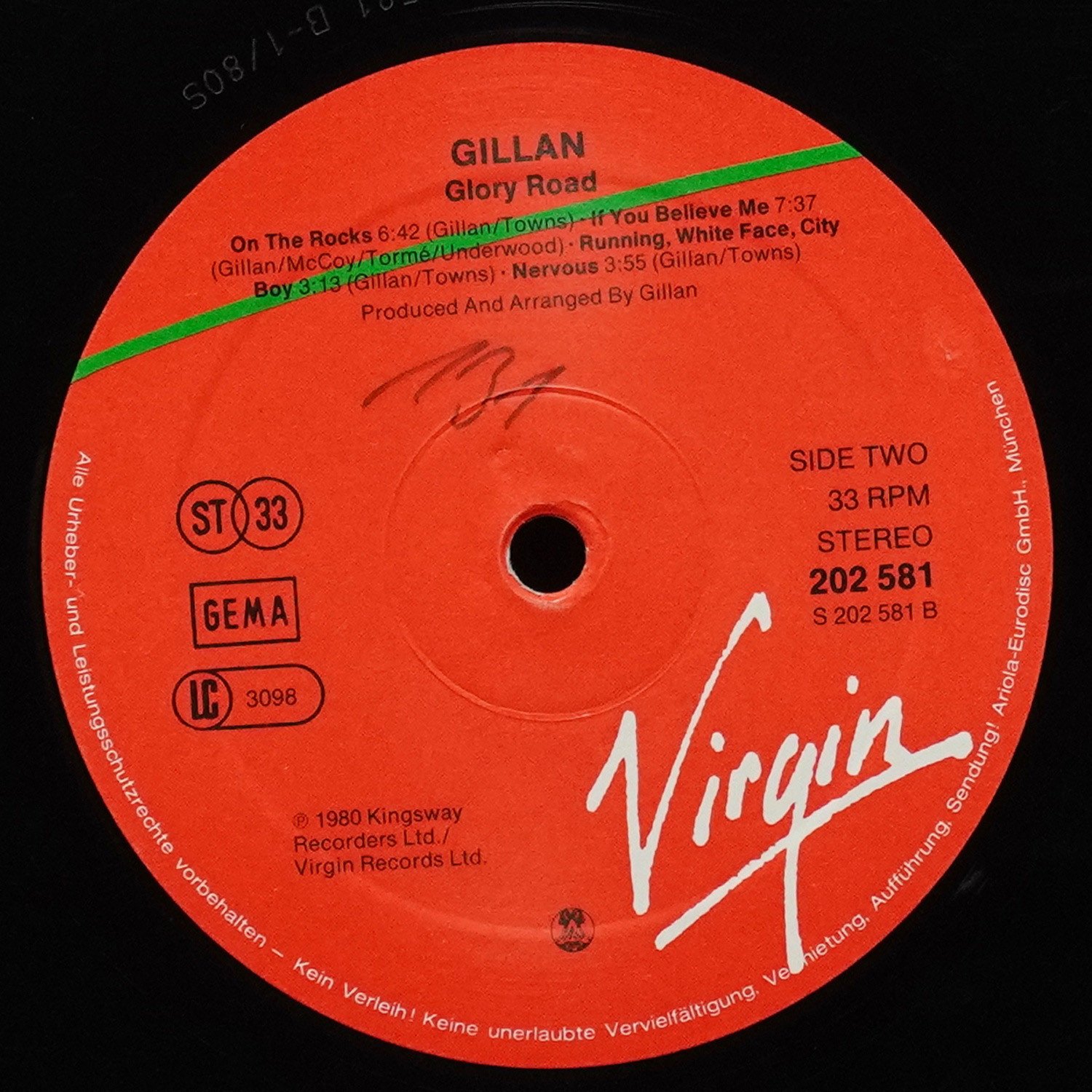 LP Gillan — Glory Road фото 3