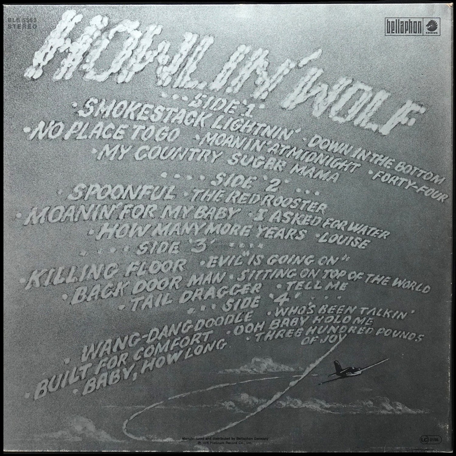 LP Howlin' Wolf — Howlin' Wolf (2LP) фото 2