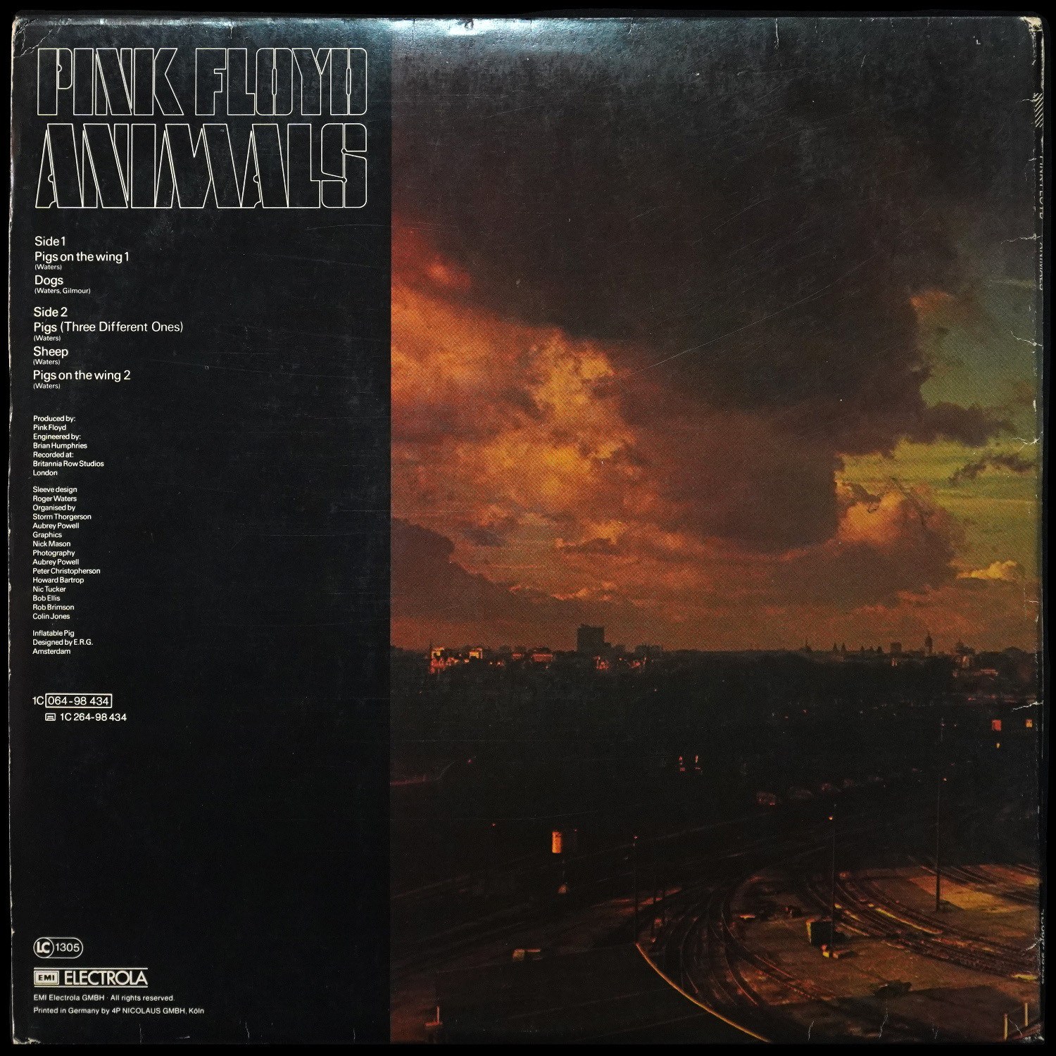 LP Pink Floyd — Animals фото 2