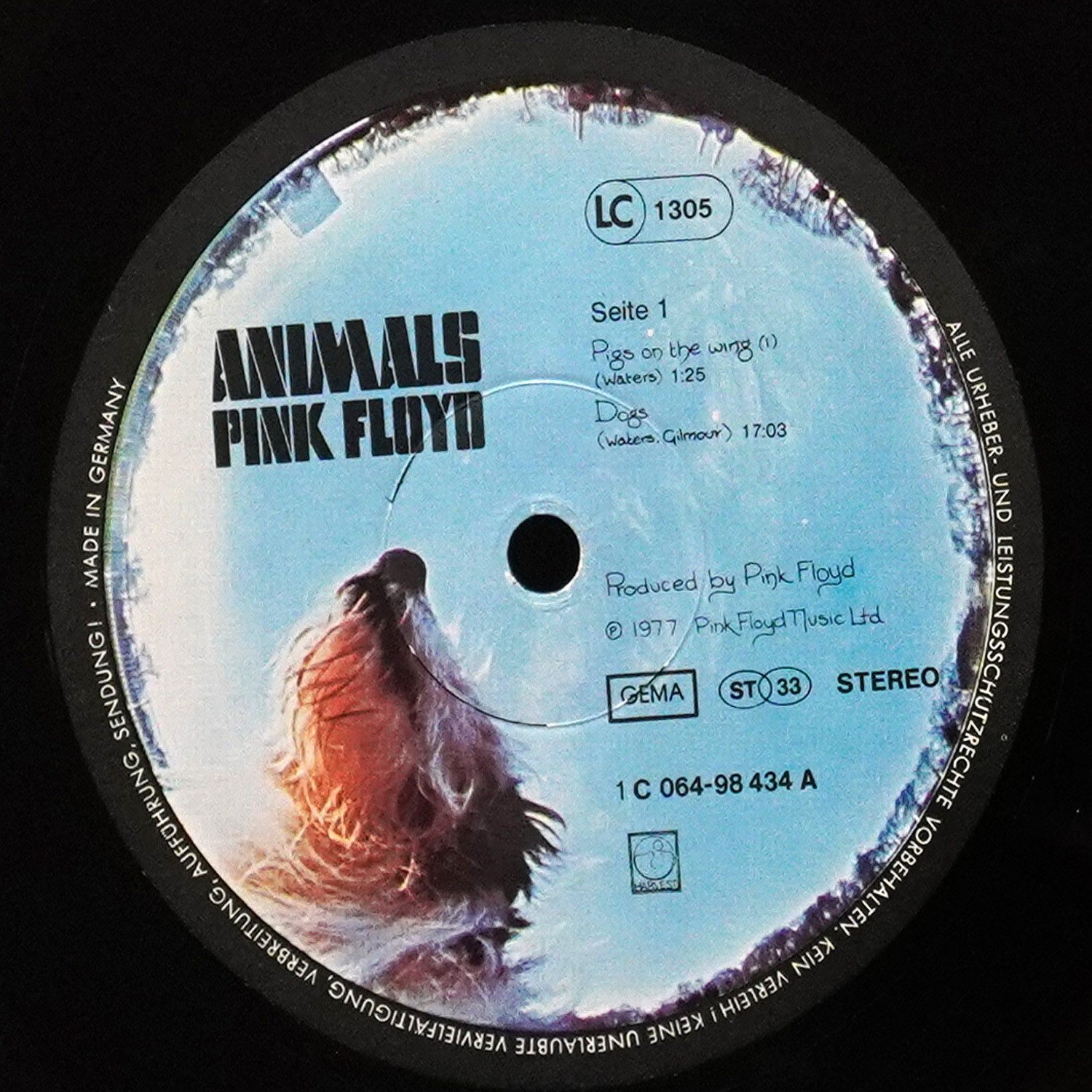 LP Pink Floyd — Animals фото 3