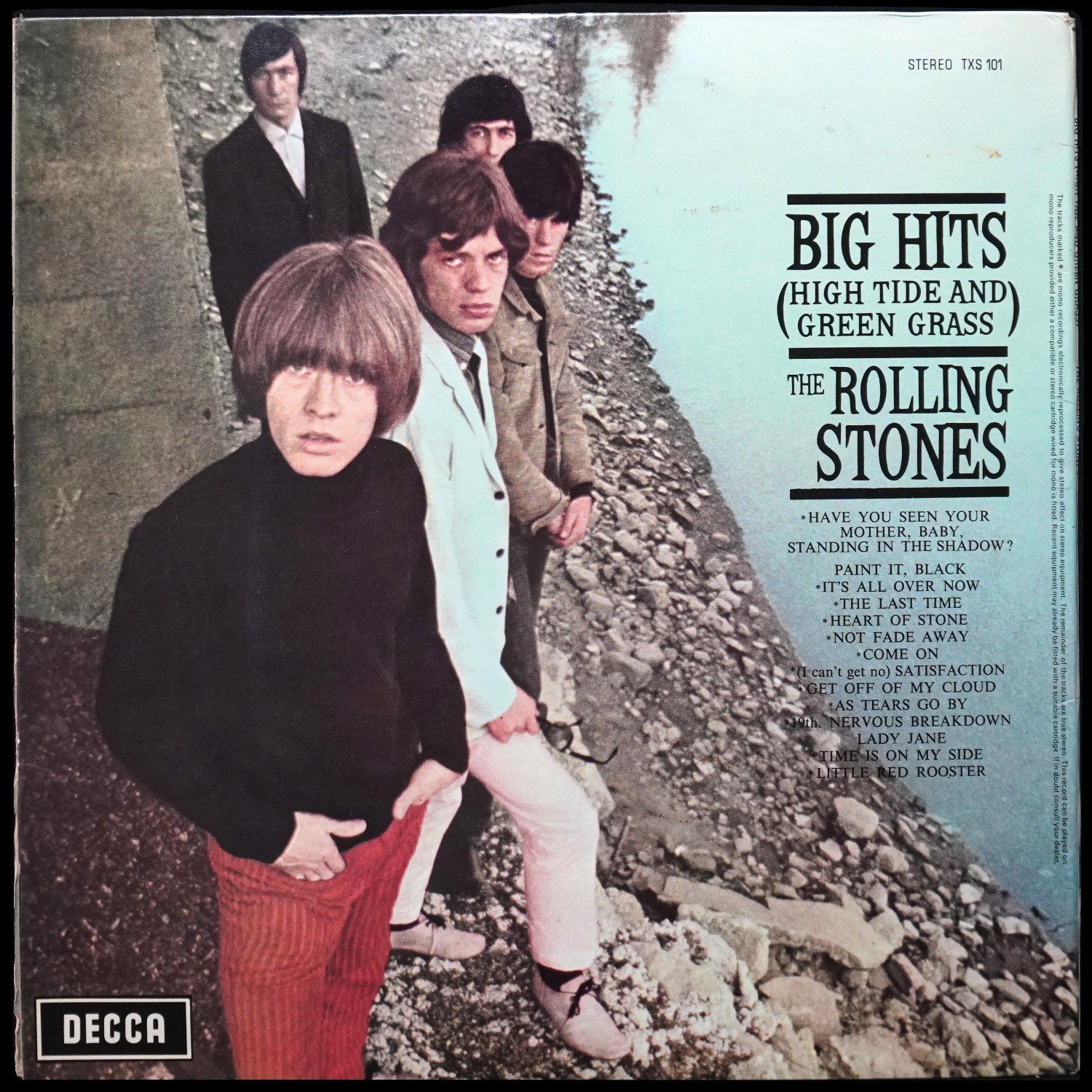 LP Rolling Stones — Big Hits (High Tide And Green Grass) фото 2
