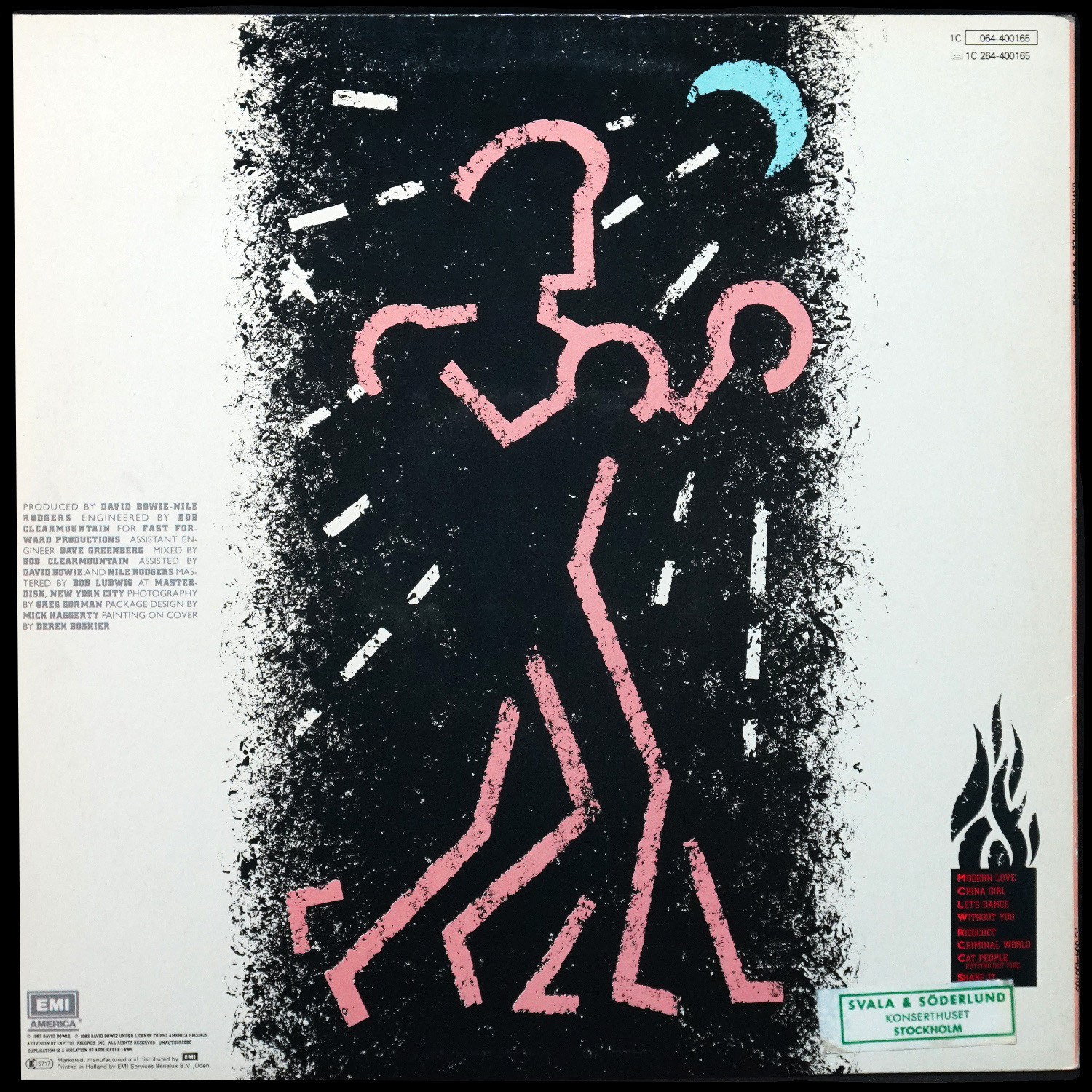 LP David Bowie — Let's Dance фото 2