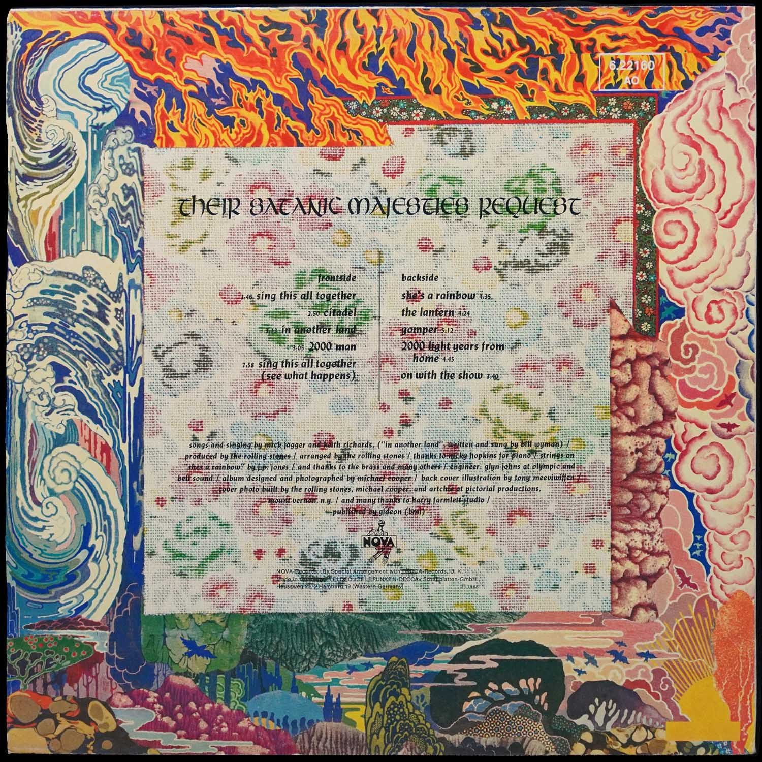 LP Rolling Stones — Their Satanic Majesties Request фото 2