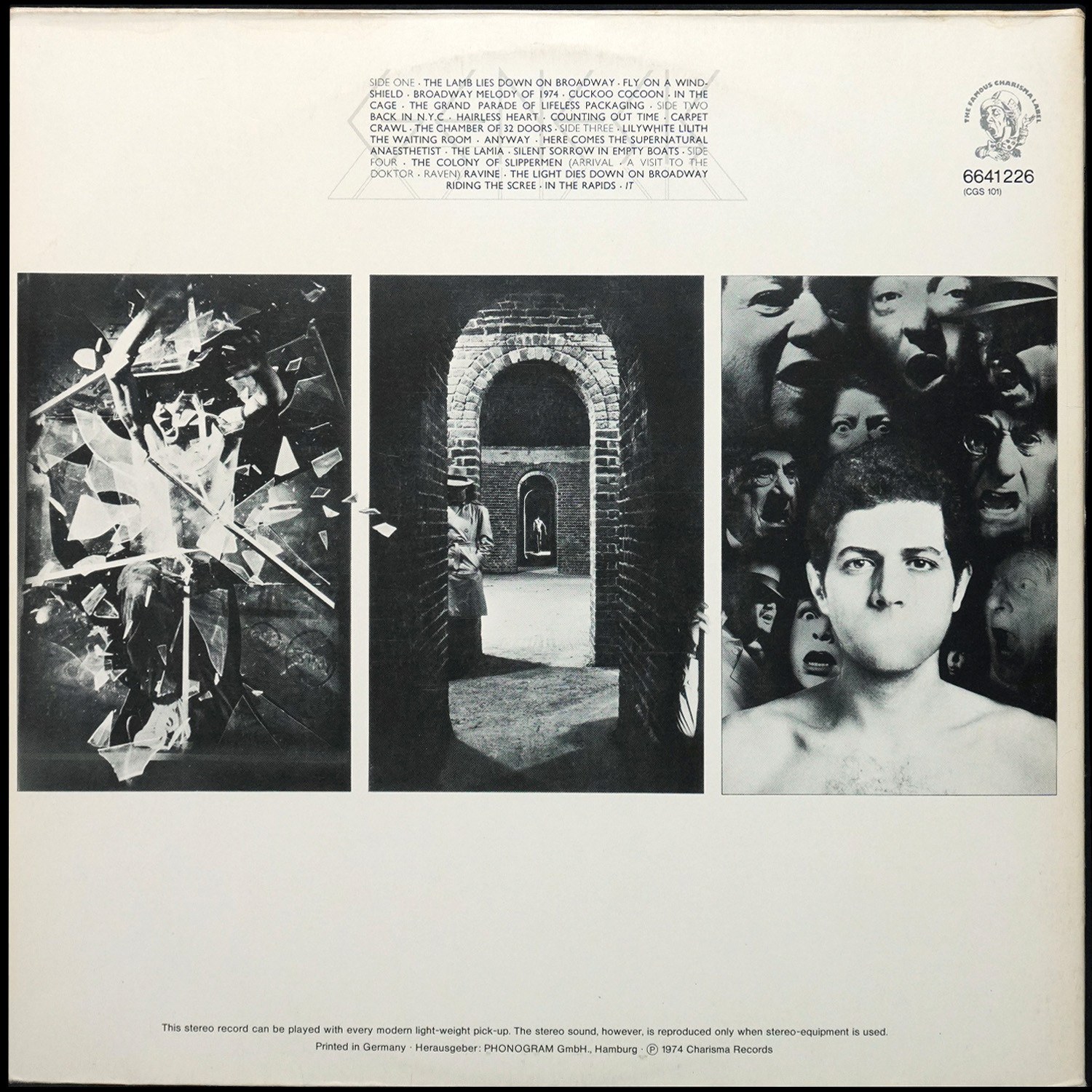 LP Genesis — Lamb Lies Down On Broadway (2LP) фото 2