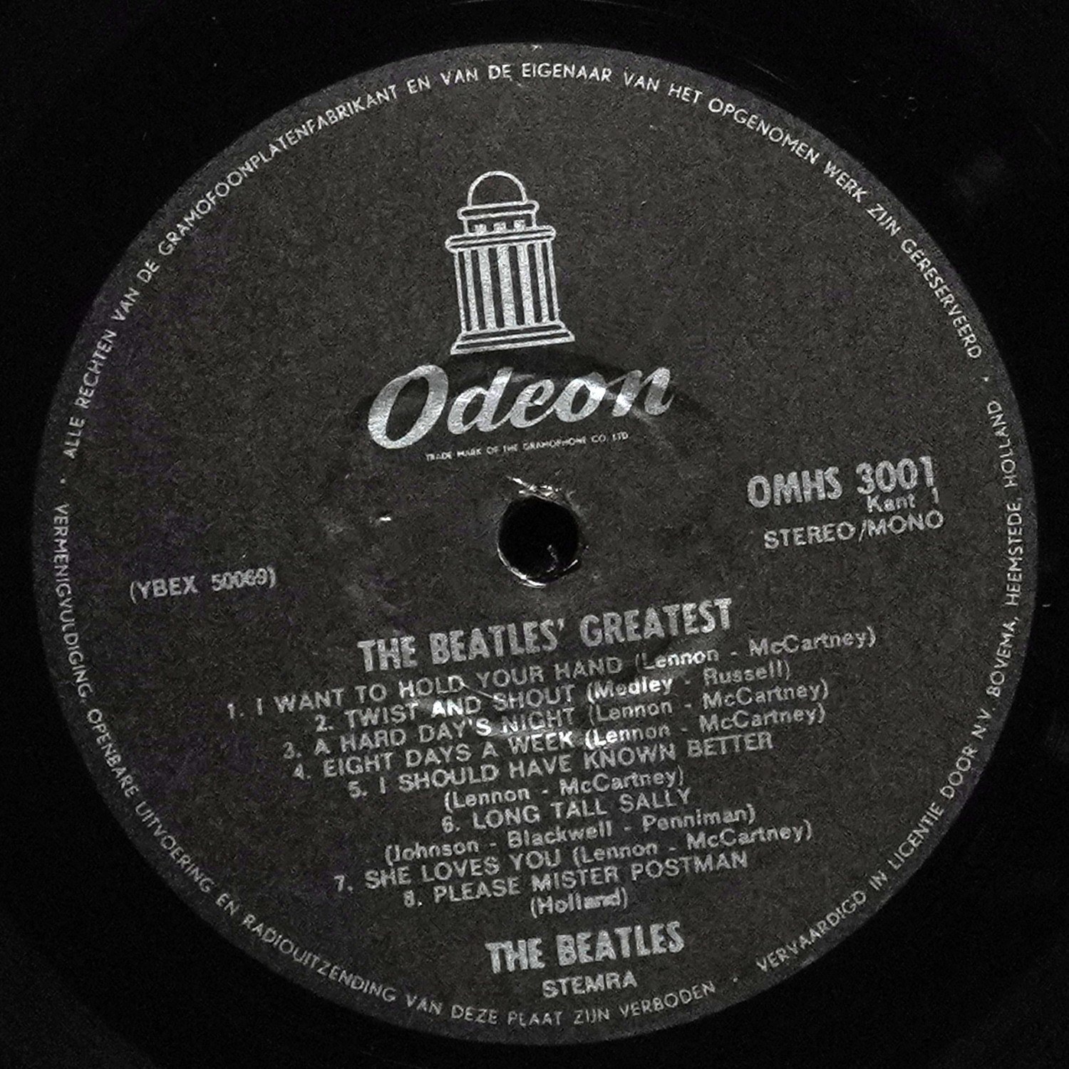 LP Beatles — Beatles' Greatest фото 4