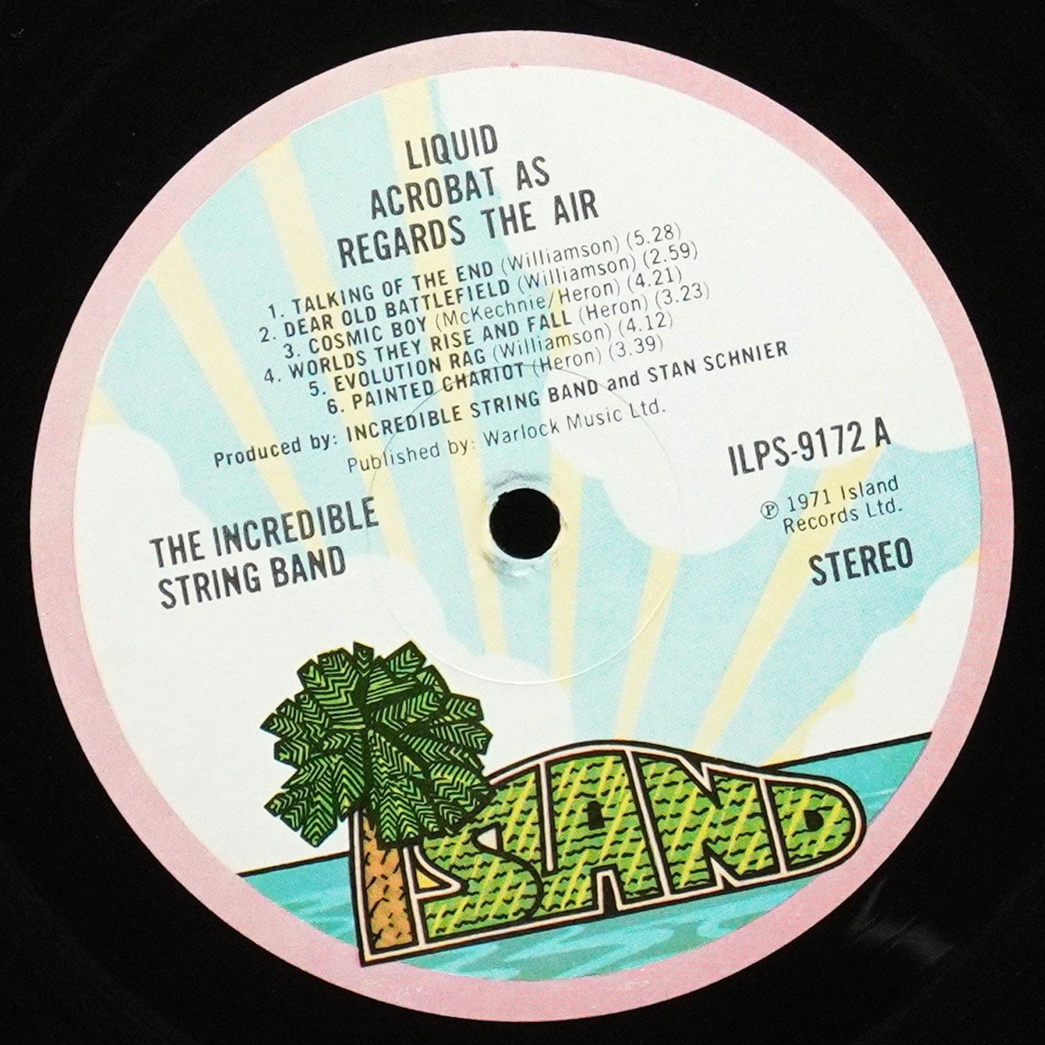 LP Incredible String Band — Liquid Acrobat As Regards The Air фото 4