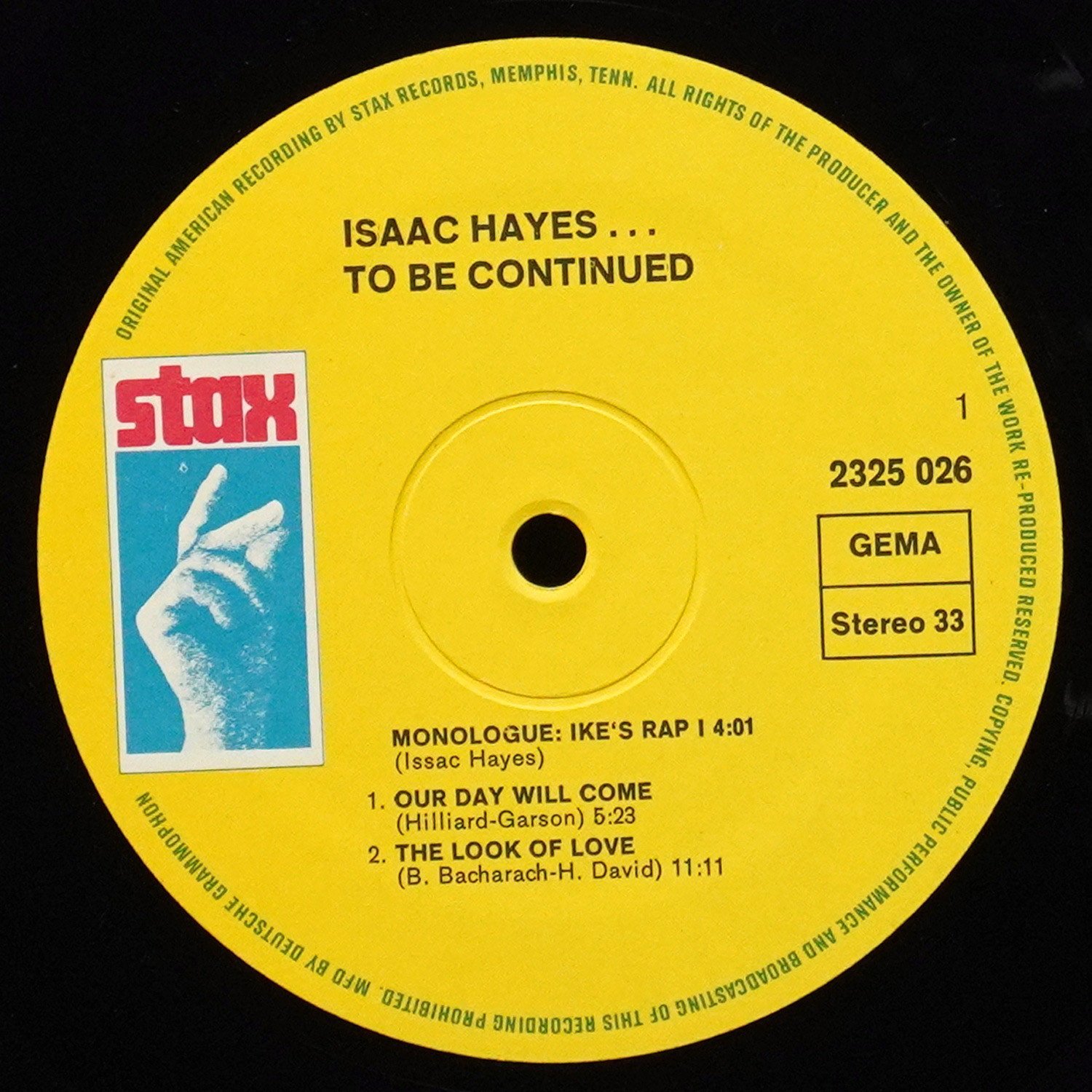LP Isaac Hayes — To Be Continued фото 3
