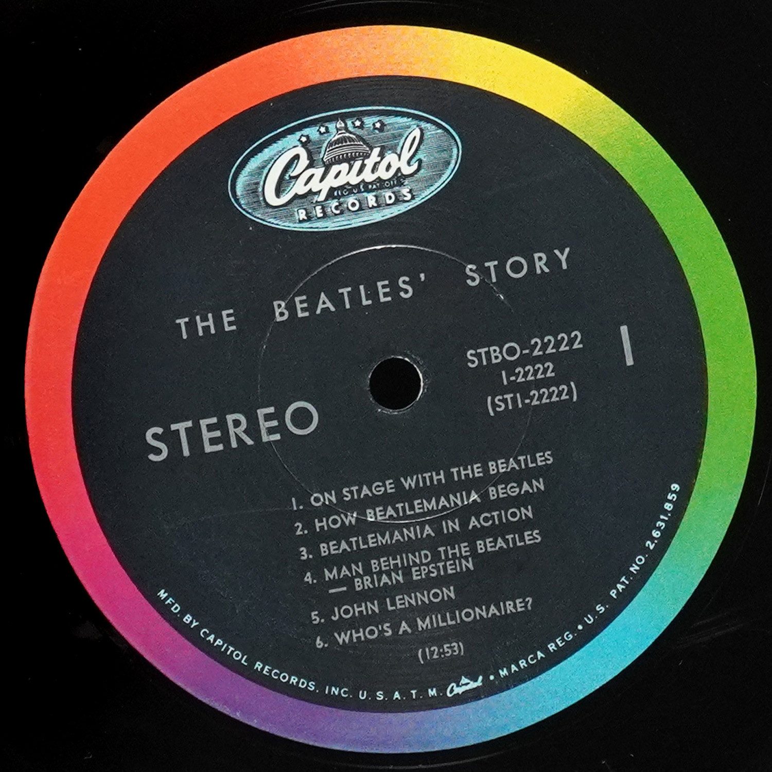 LP Beatles — Beatles' Story (2LP) фото 4