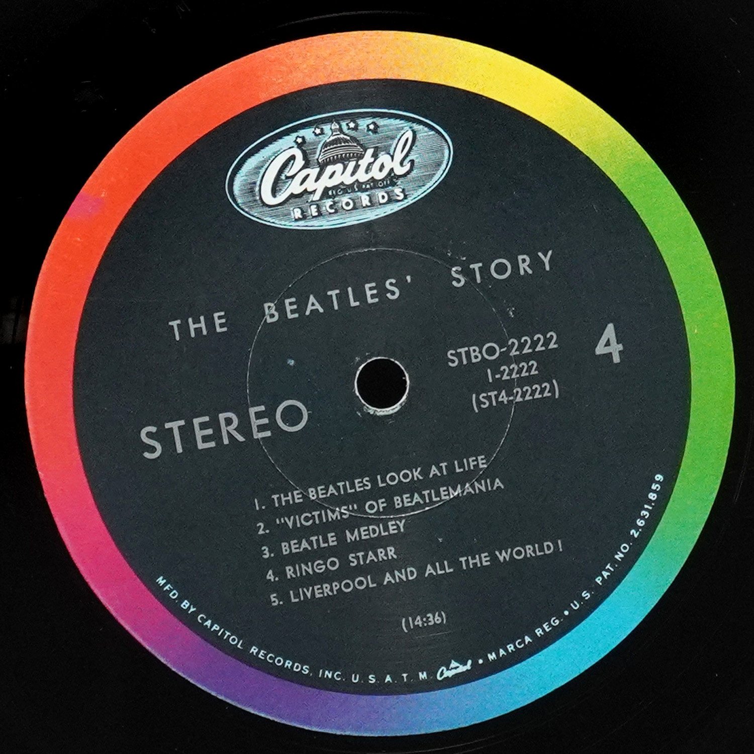 LP Beatles — Beatles' Story (2LP) фото 7