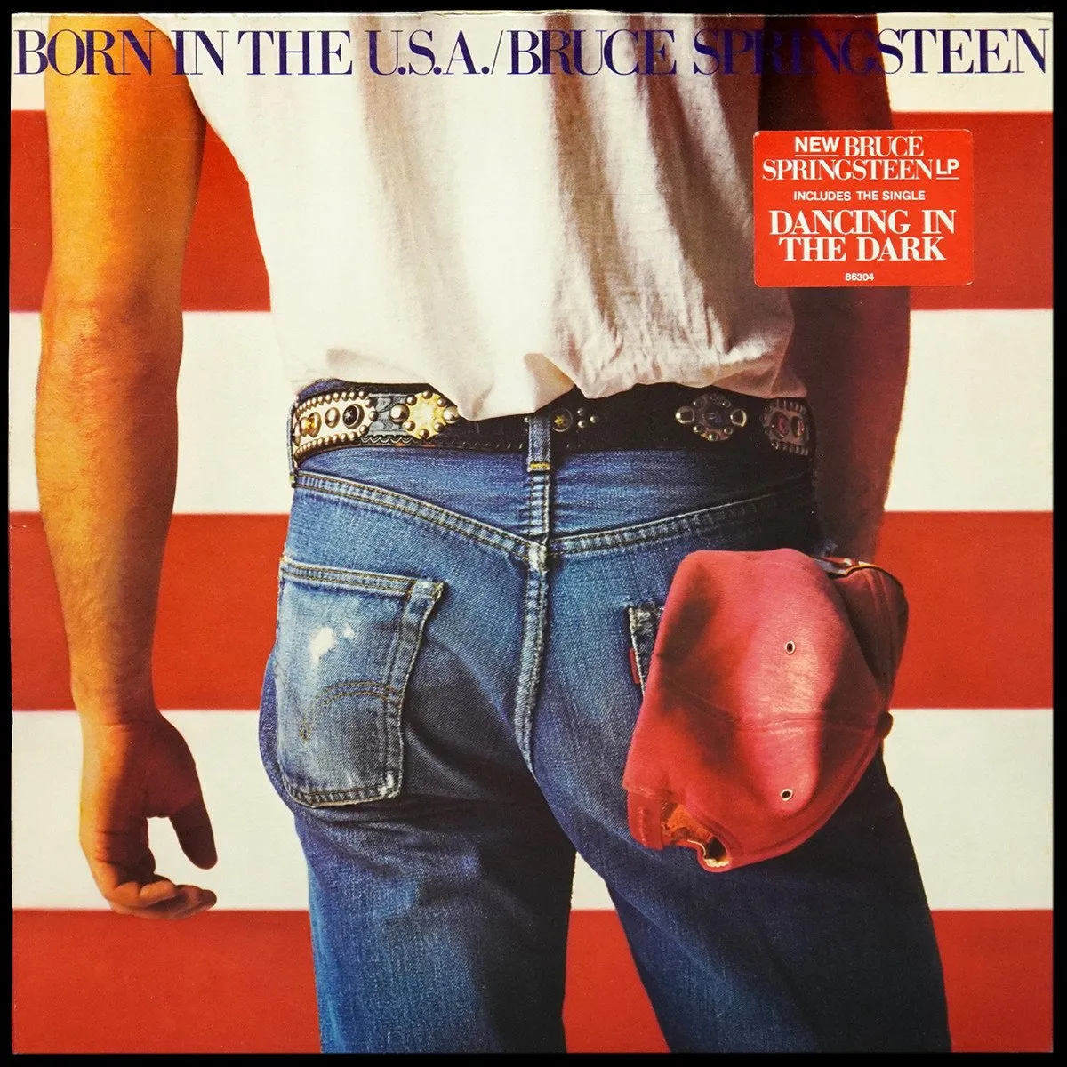 LP Bruce Springsteen — Born In The U.S.A. фото