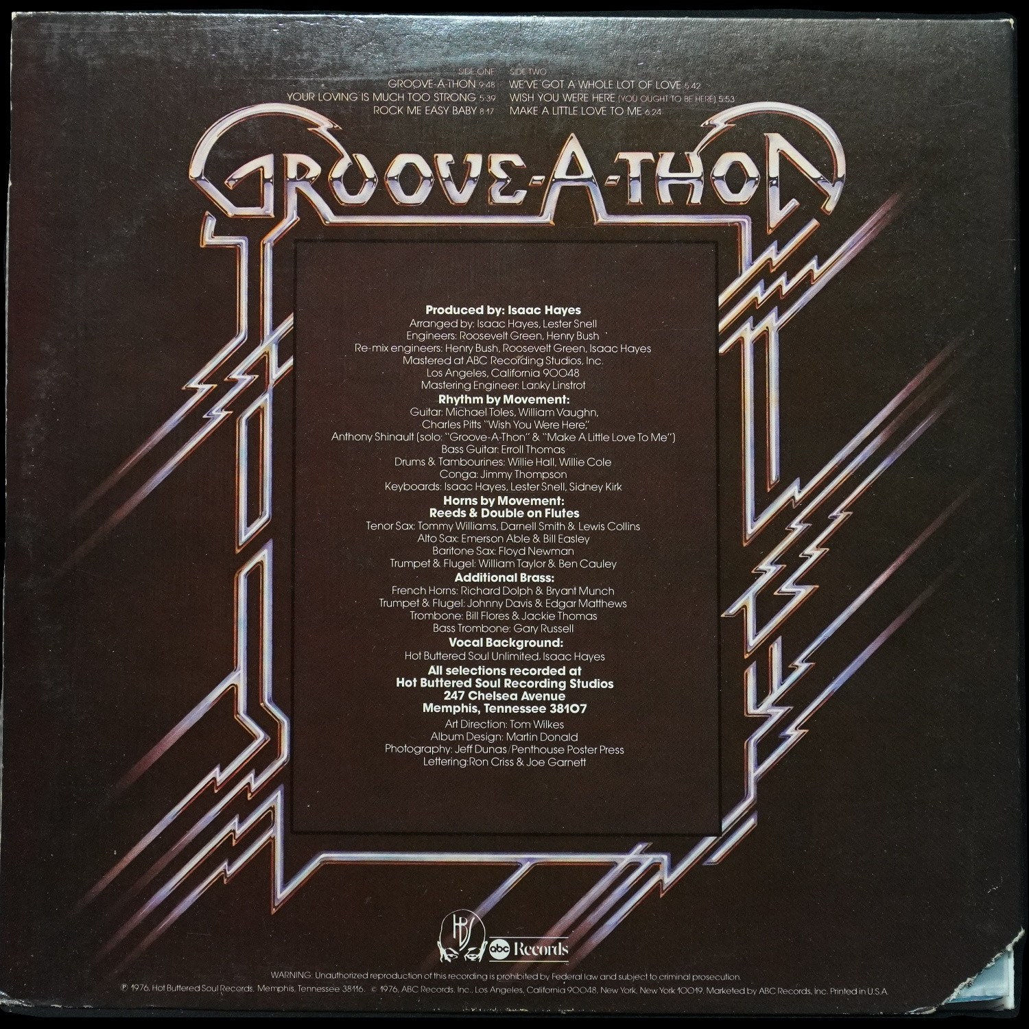 LP Isaac Hayes — Groove-A-Thon (+ постер) фото 2