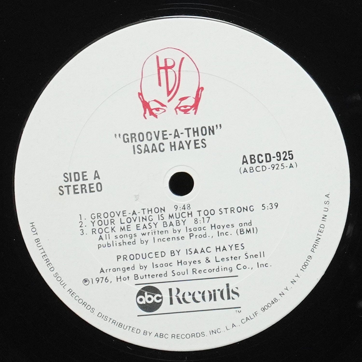 LP Isaac Hayes — Groove-A-Thon (+ постер) фото 3