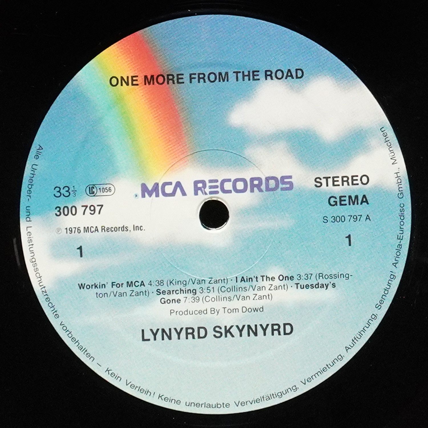 LP Lynyrd Skynyrd — One More From The Road (2LP) фото 3