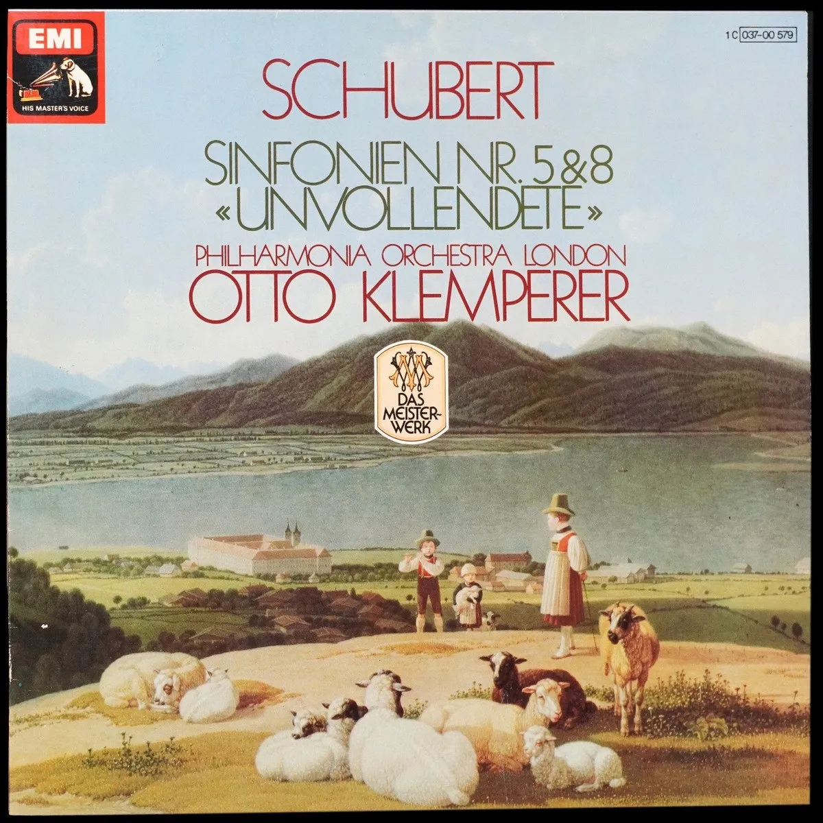 LP Otto Klemperer — Schubert: Sinfonien Nr. 5 & 8 «Unvollendete» фото