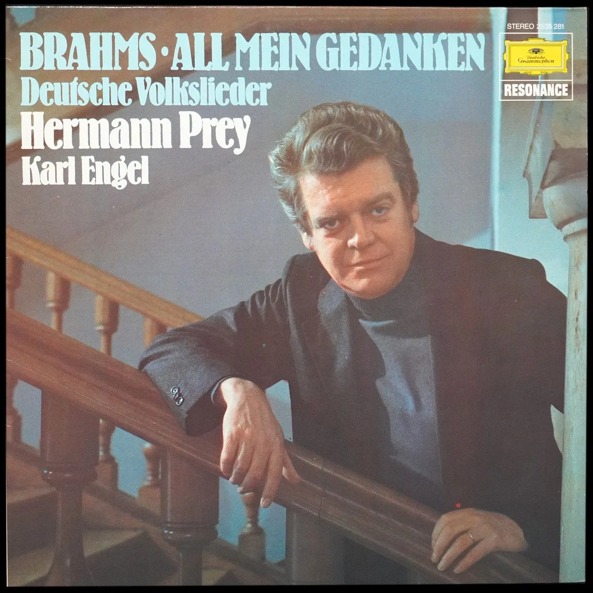 LP Hermann Prey — Brahms: All Mein Gedanken (Deutsche Volkslieder) фото