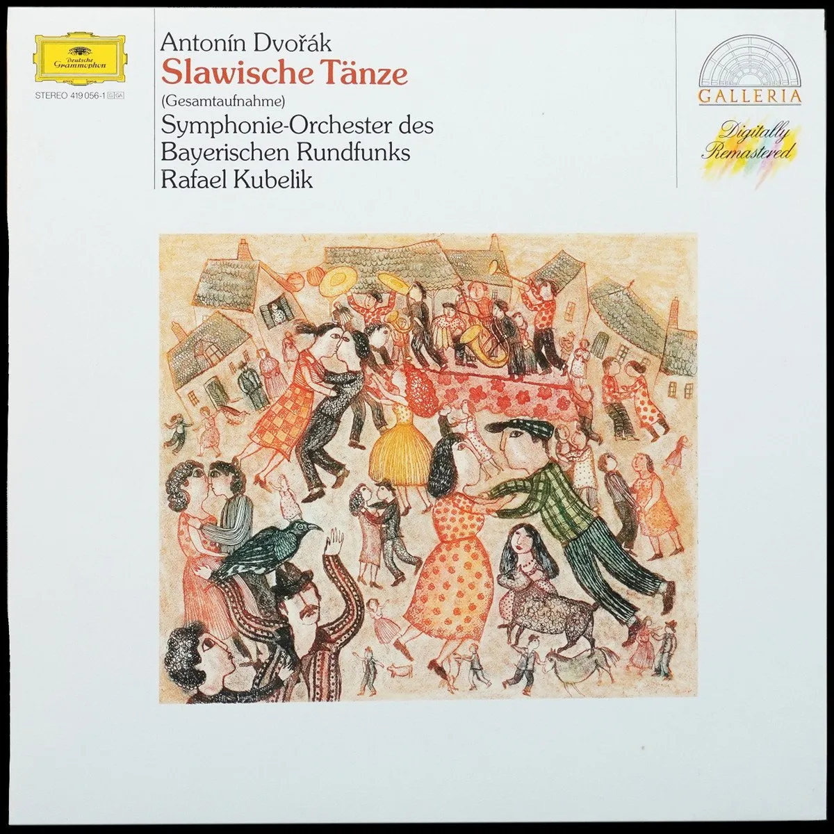 LP Rafael Kubelik — Dvorak: Slawische Tanze (Gesamtaufnahme) фото