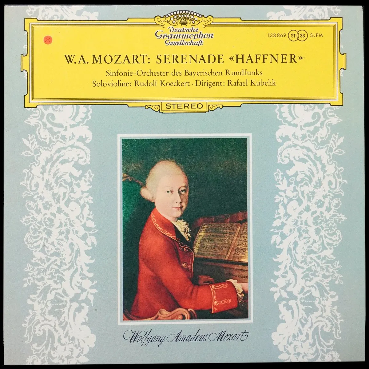 LP Rafael Kubelik — Mozart: Serenade "Haffner" фото